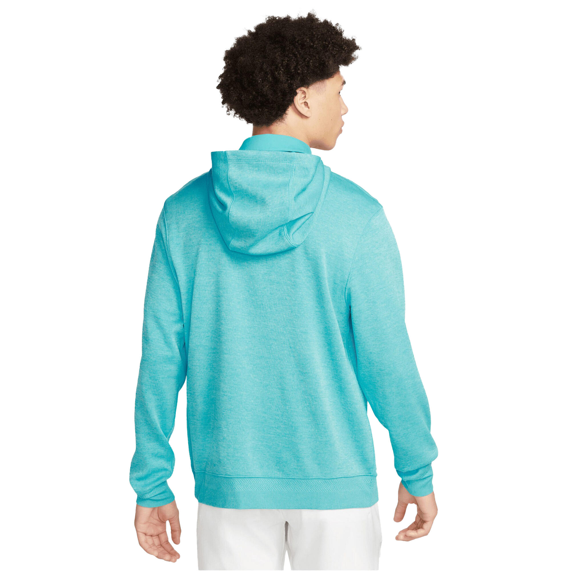 Mens DriFIT Golf Hoodie (Ocean Bliss/Baltic Blue/Brushed Silver) 2/3