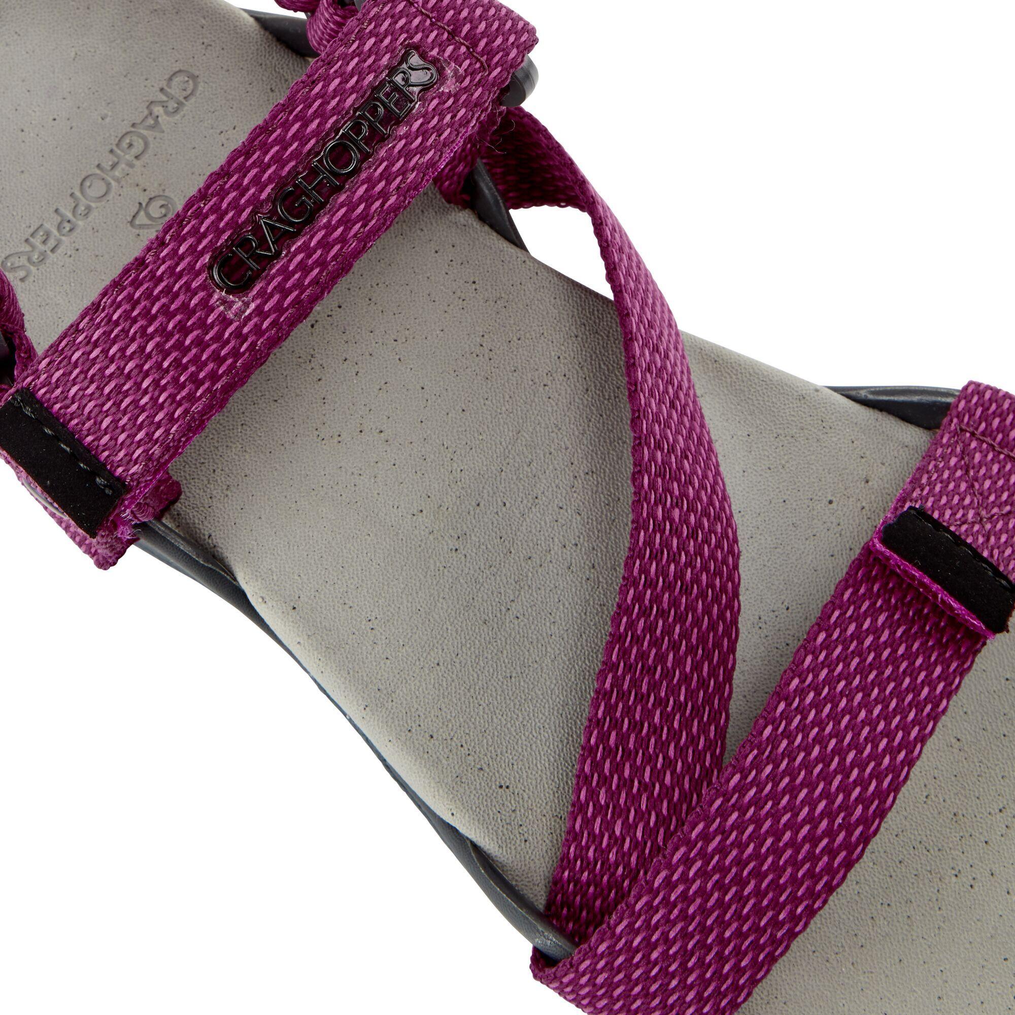 Sandales LADY LOCKE Femme (Anthracite / Framboise) 6/7