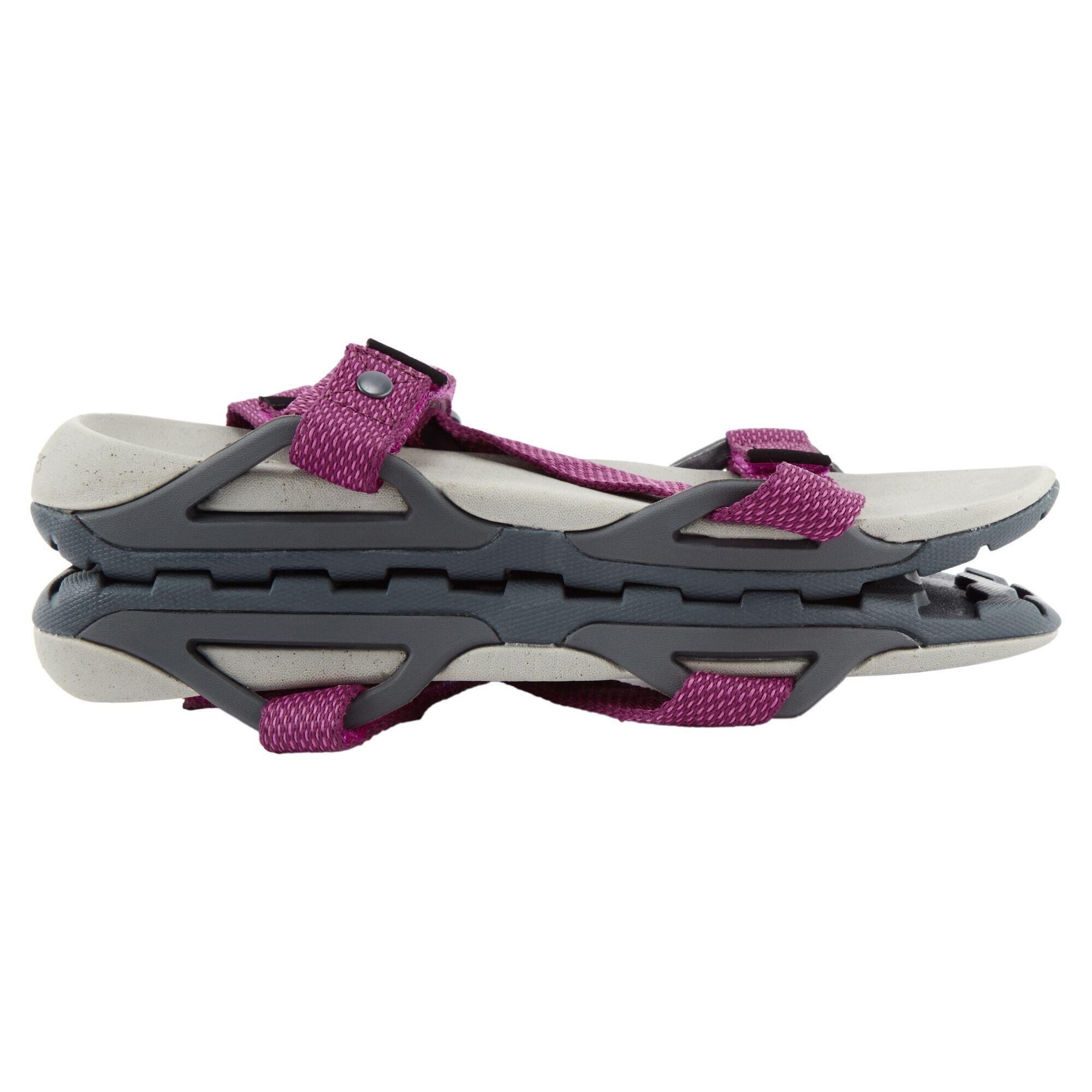 Sandales LADY LOCKE Femme (Anthracite / Framboise) 4/5