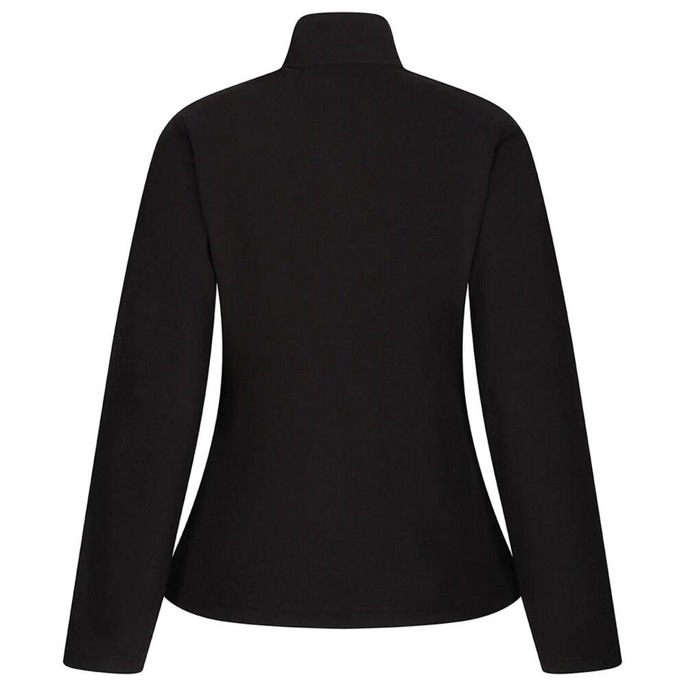 Women's HONESTLY MADE fleece jacket (Black)