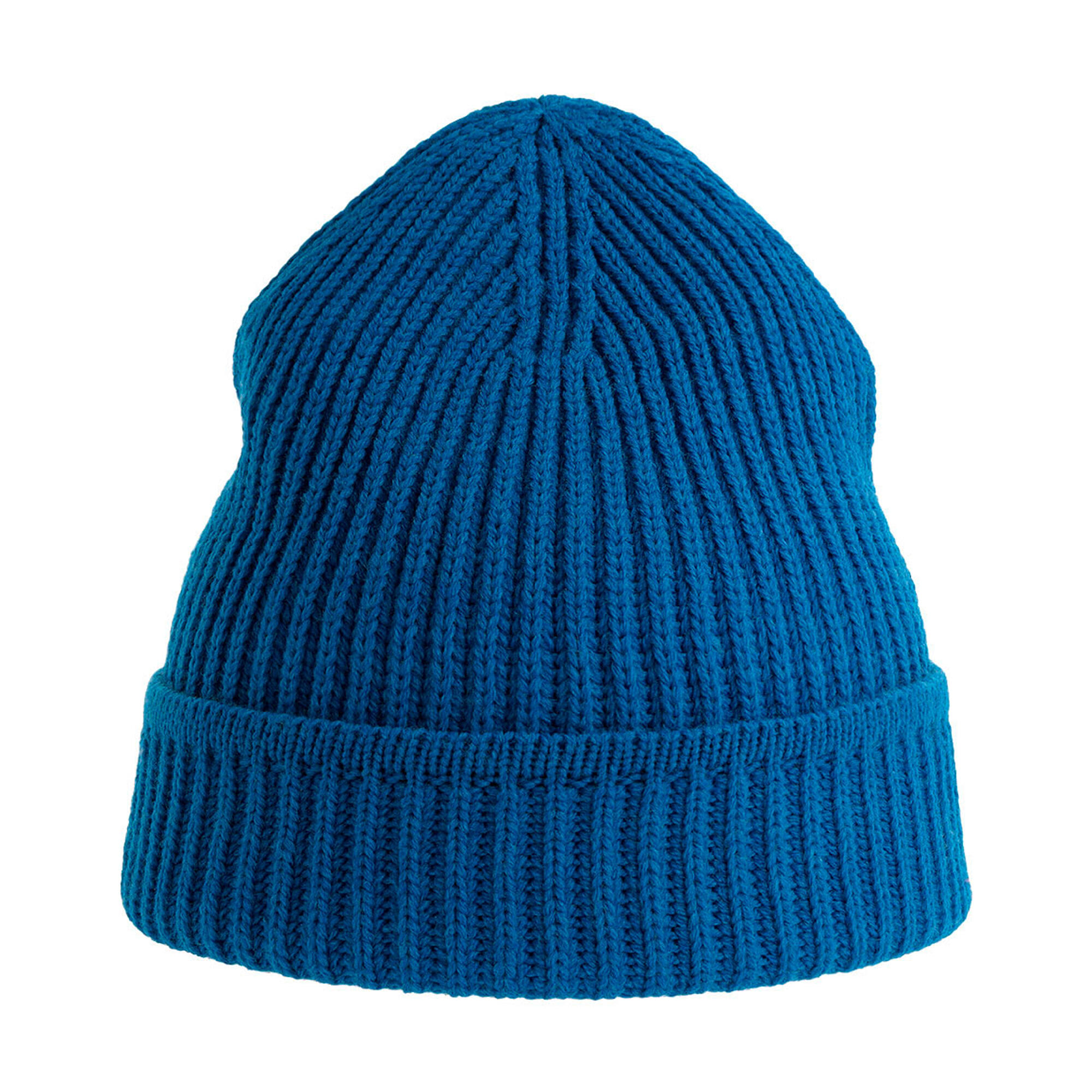 Unisex Adult Maple Ribbed Recycled Beanie (Royal Blue) 2/3