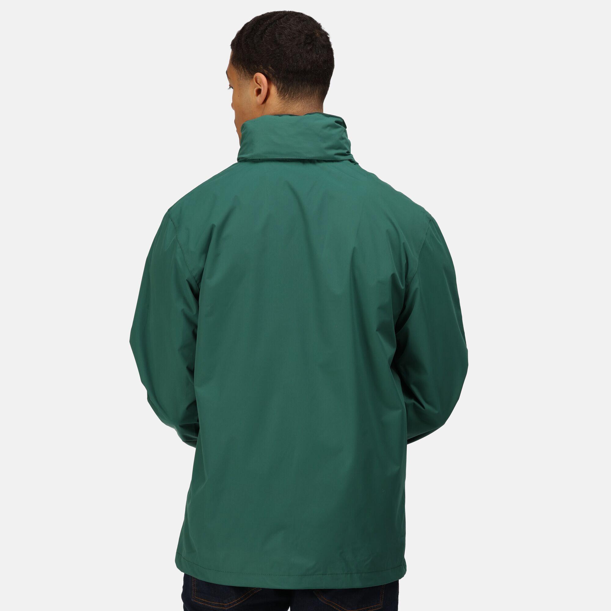 Mens Standout Ardmore Jacket (Waterproof & Windproof) (Bottle Green/Seal Grey) 2/4