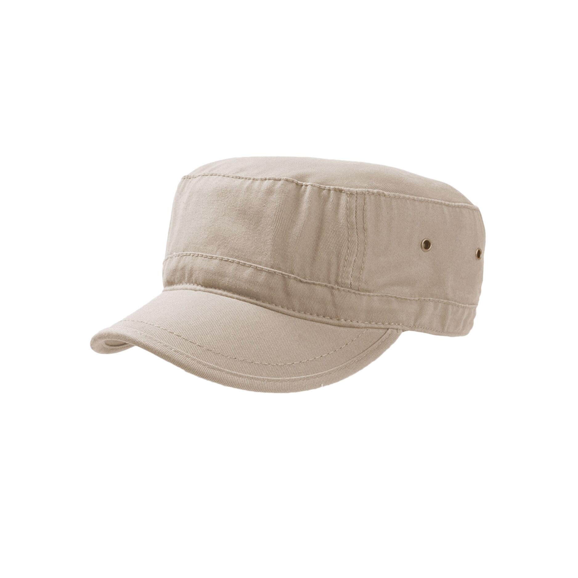 Chino Cotton Urban Military Cap (Khaki) 1/3