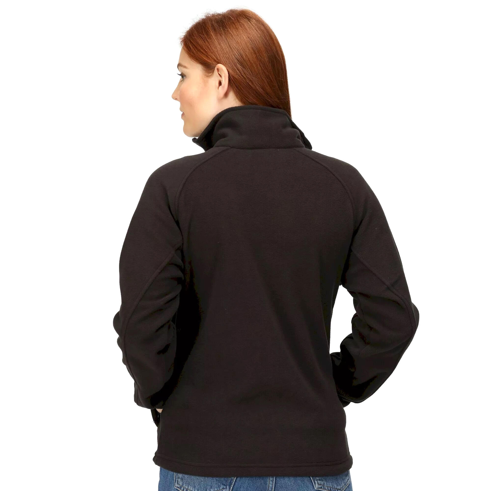 Ladies/Womens Thor III Fleece Jacket (280g GSM) (Black) 2/5