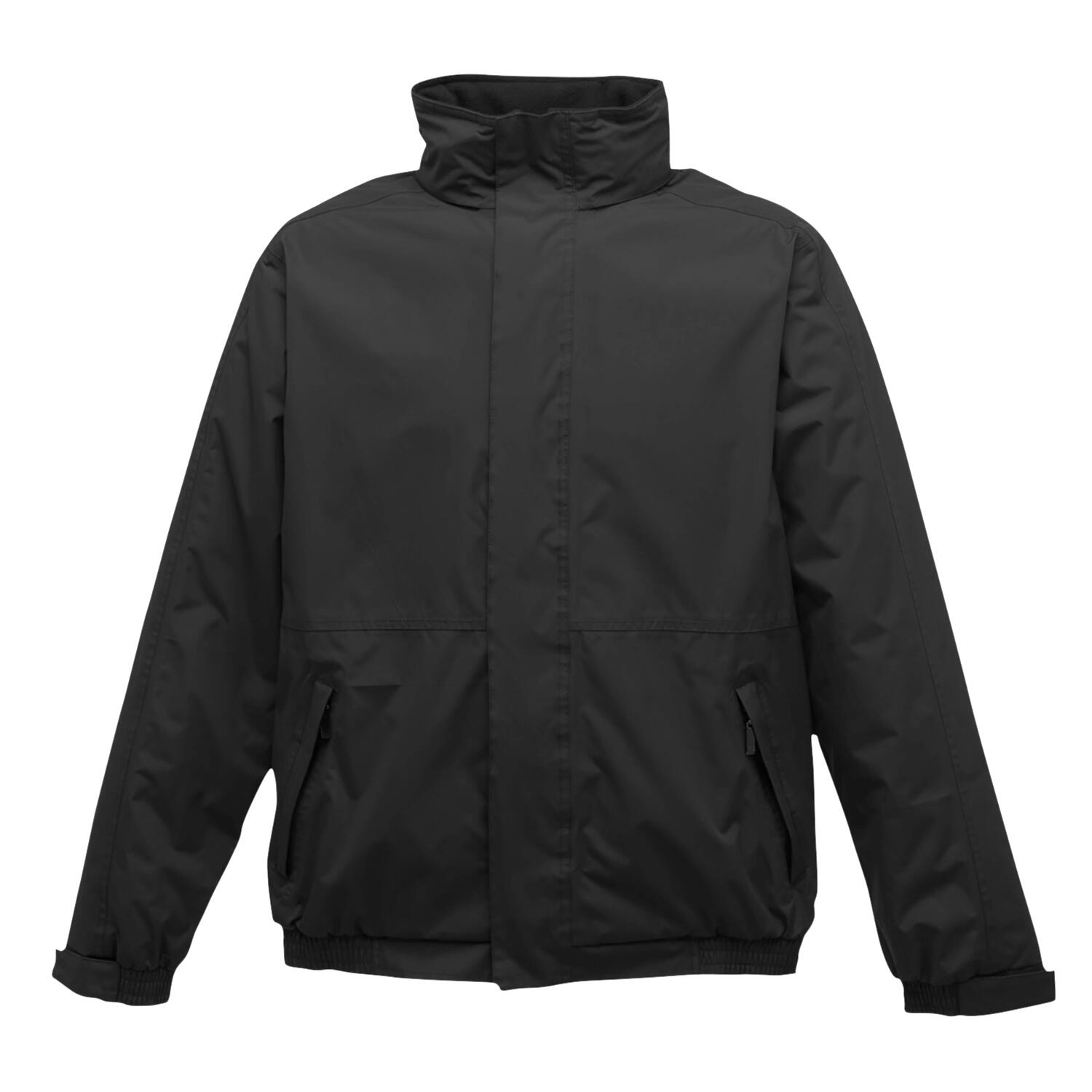 REGATTA Dover Waterproof Windproof Jacket (ThermoGuard Insulation) (Black/Ash)