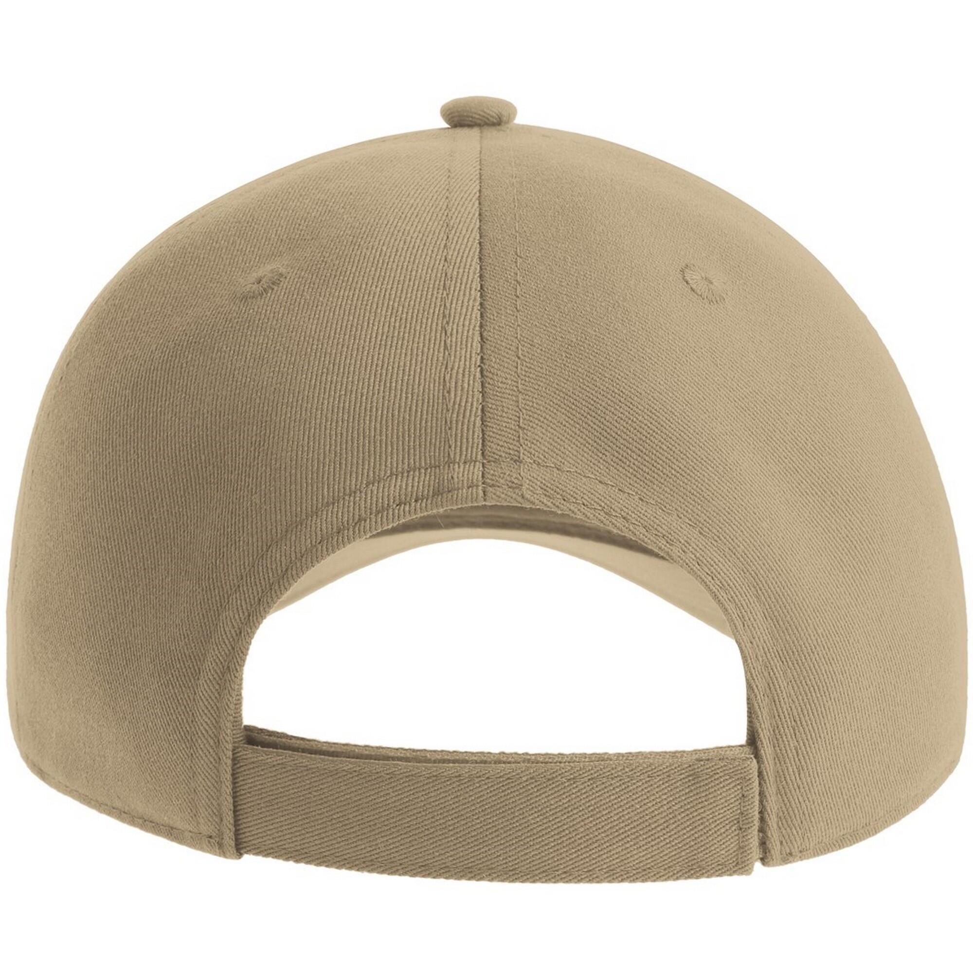 Unisex Adult Fiji Recycled Polyester Cap (Khaki) 2/3