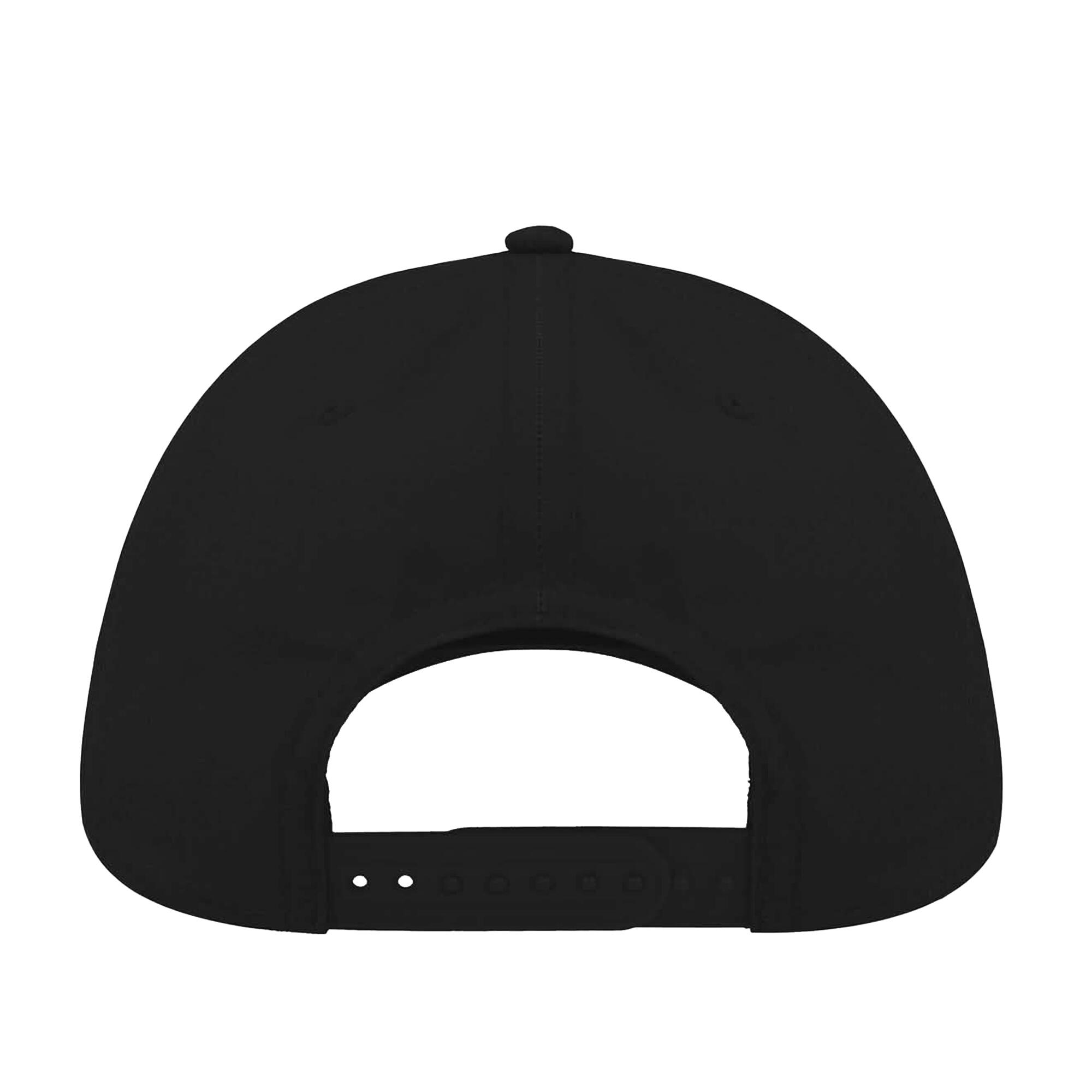 Recy Six Recycled Polyester Baseball Cap (Black) 2/3
