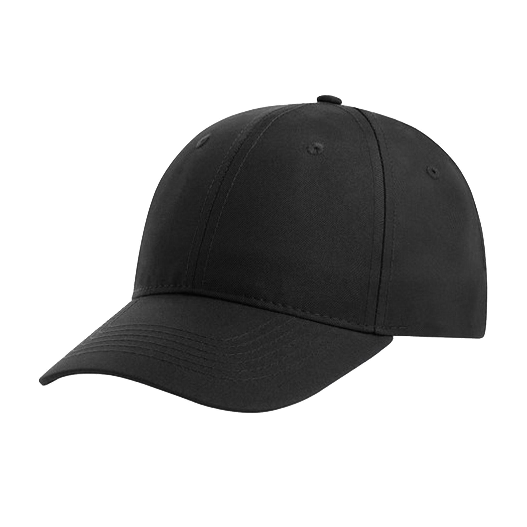 ATLANTIS Recy Six Recycled Polyester Baseball Cap (Black)