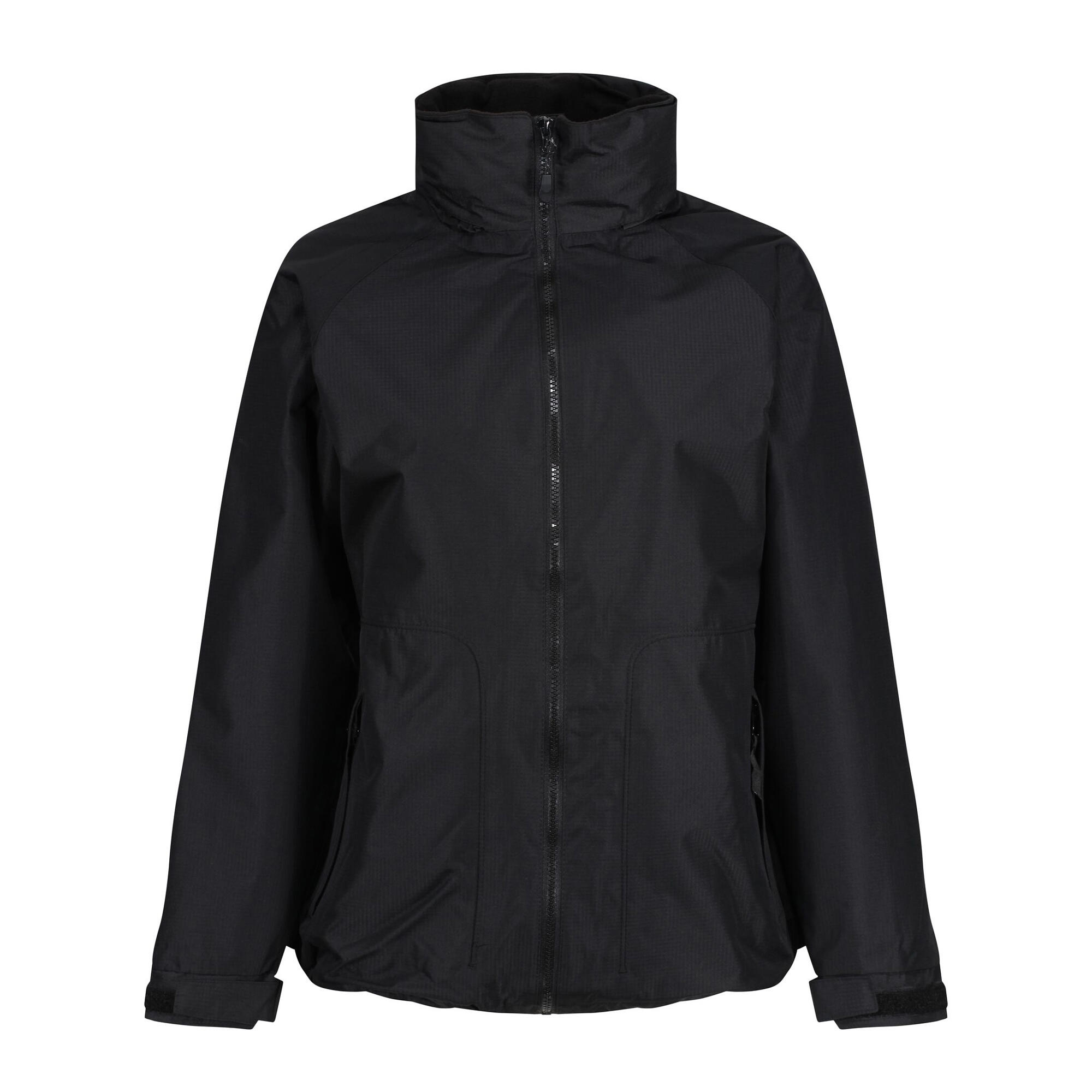 Ladies/Womens Waterproof Windproof Jacket (Black) 1/5