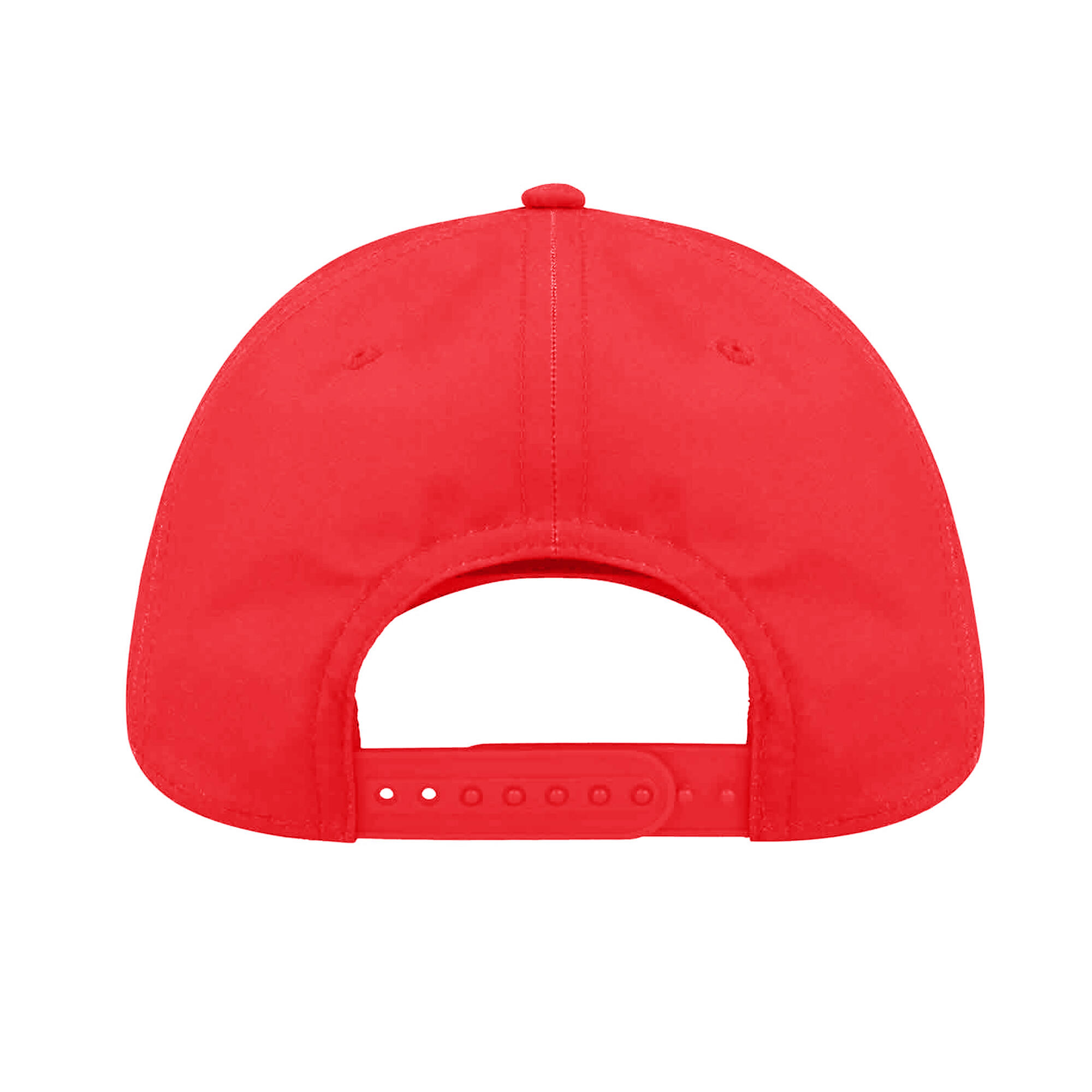 Recy Six Recycled Polyester Baseball Cap (Red) 2/3