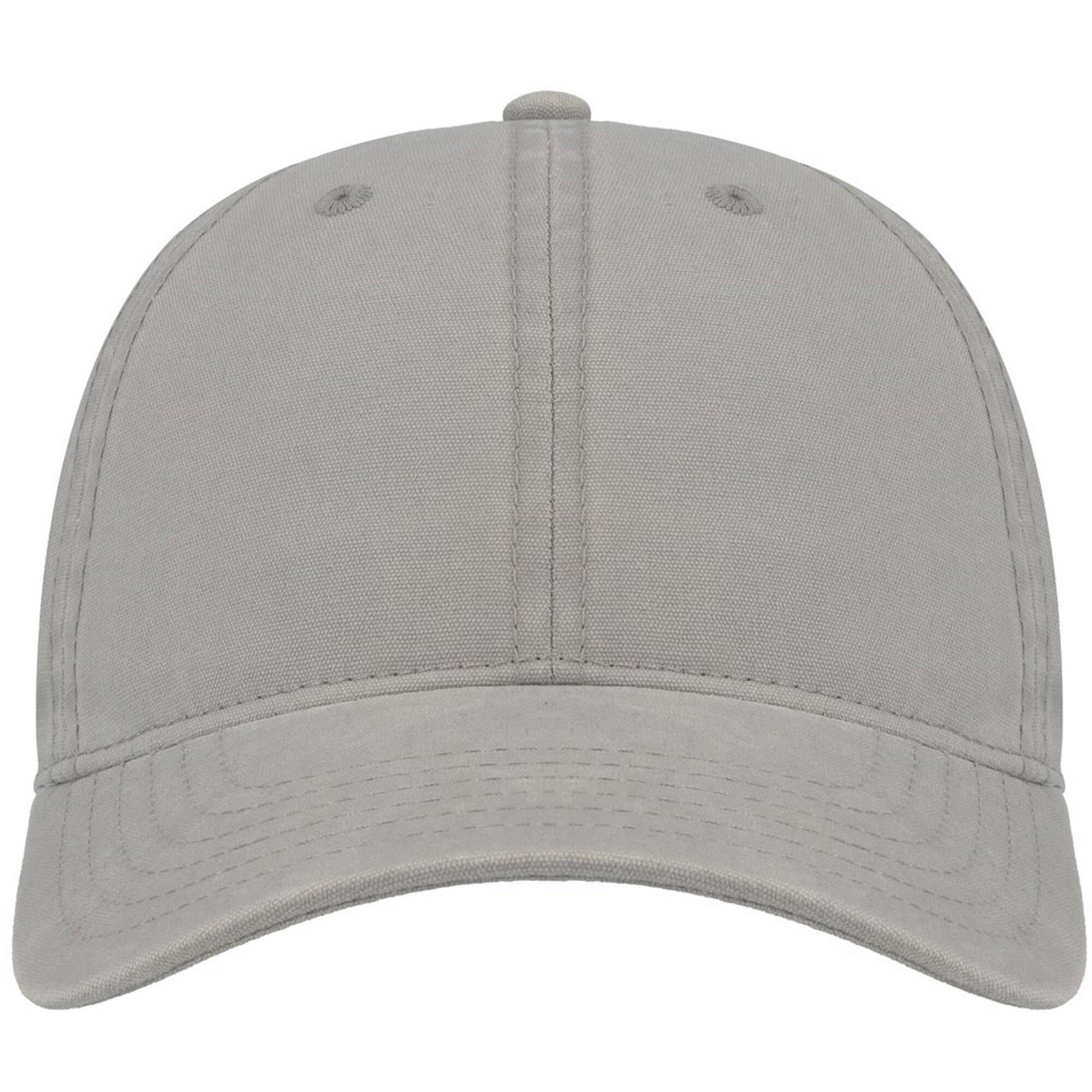 ATLANTIS Groovy Canvas 6 Panel Cap (Grey)