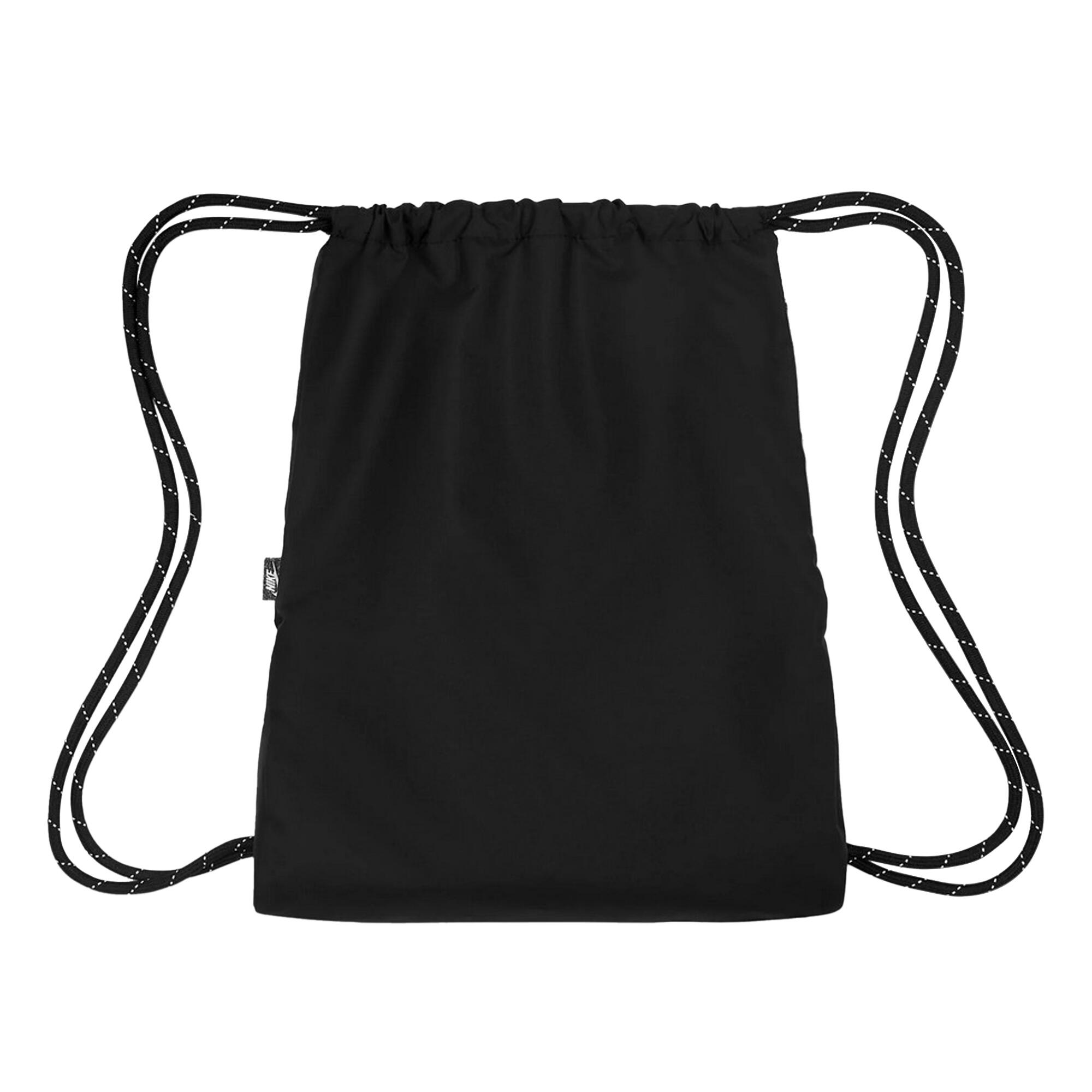 Heritage Drawstring Bag (Black) 2/4