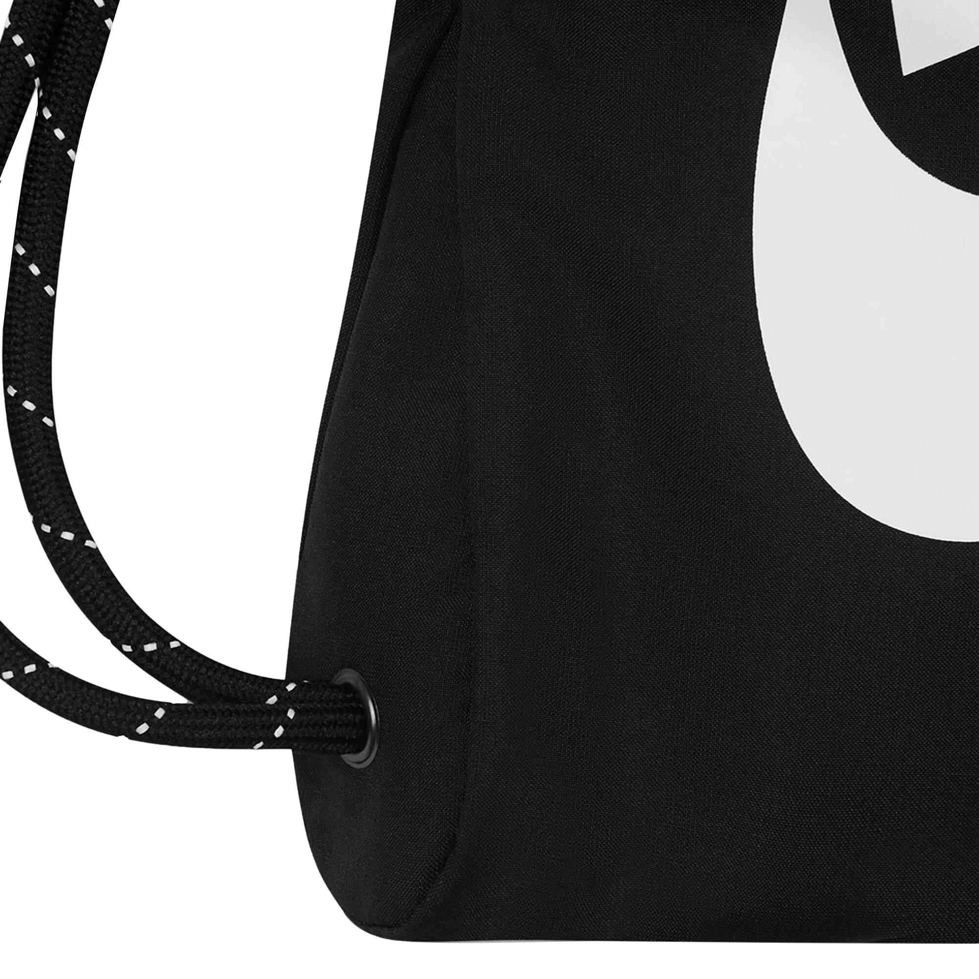 Heritage Drawstring Bag (Black) 4/4