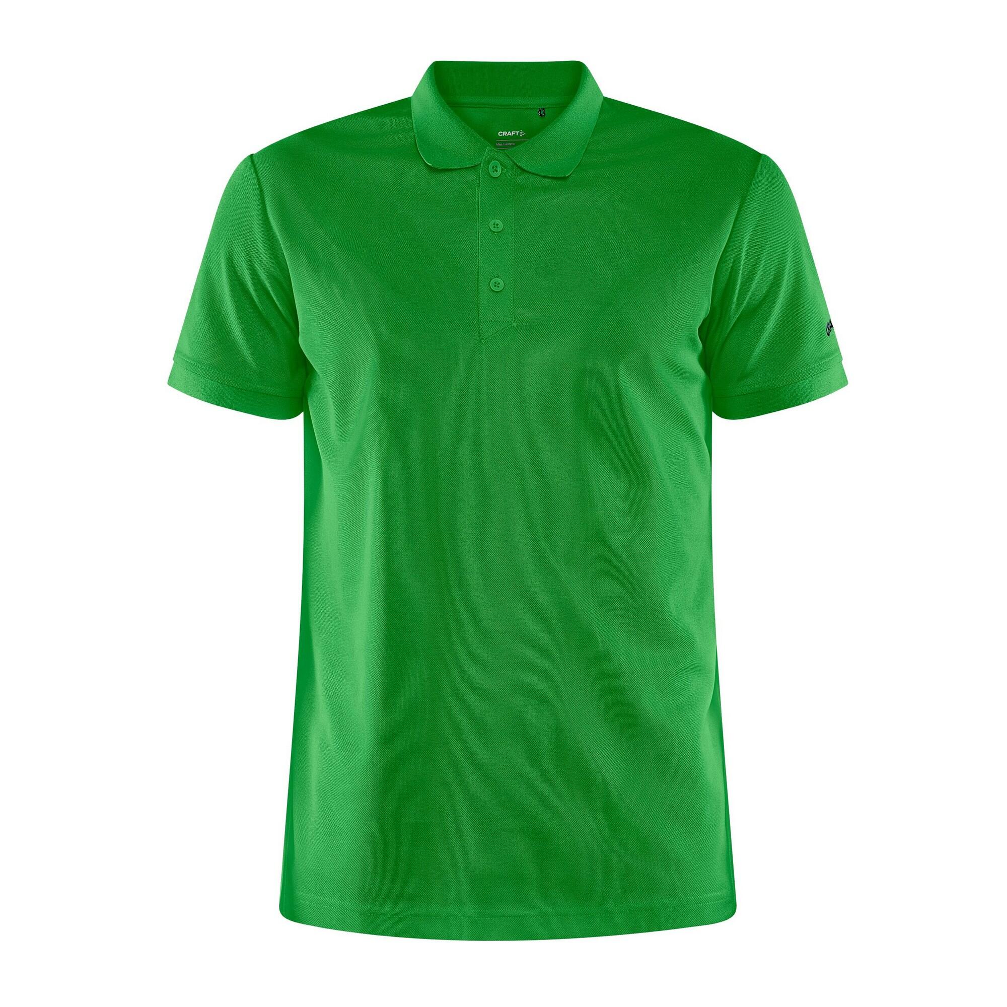 Mens Core Unify Polo Shirt (Craft Green) 1/3
