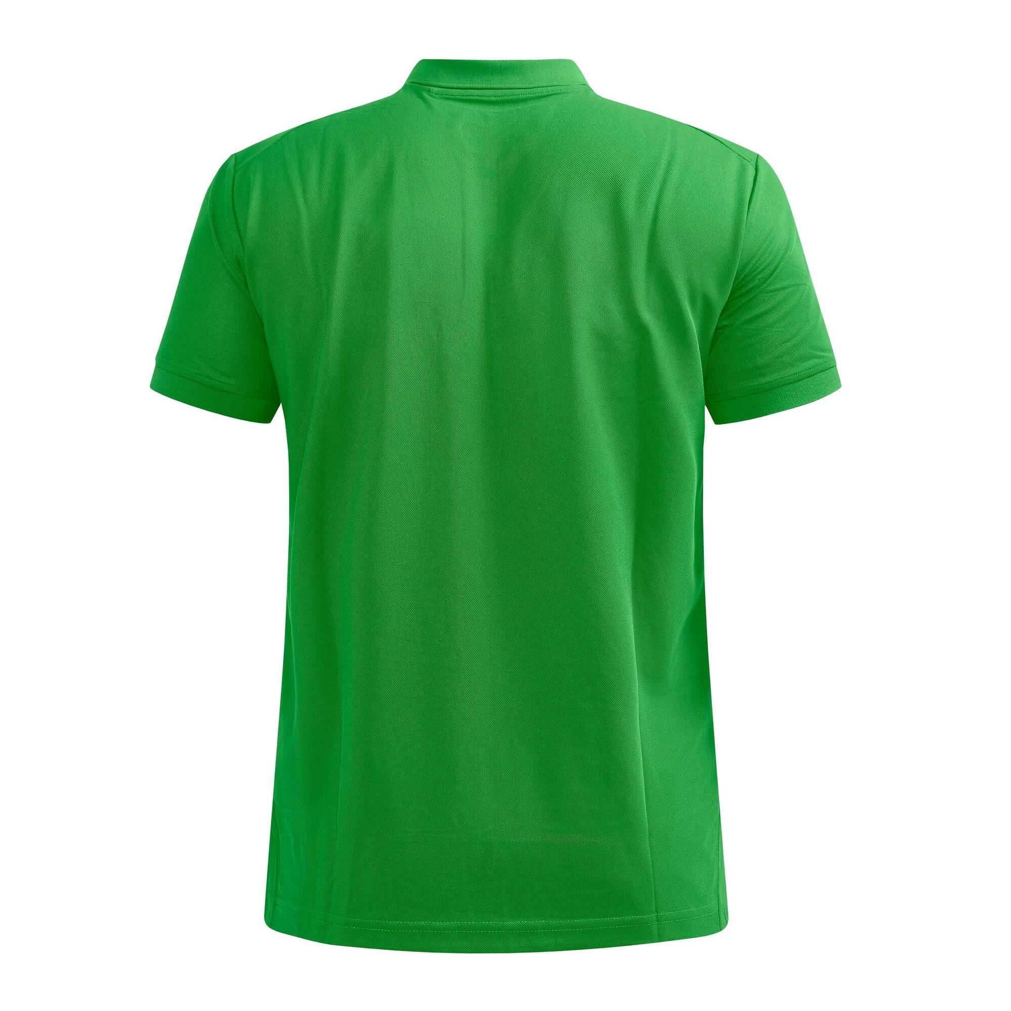 Mens Core Unify Polo Shirt (Craft Green) 2/3
