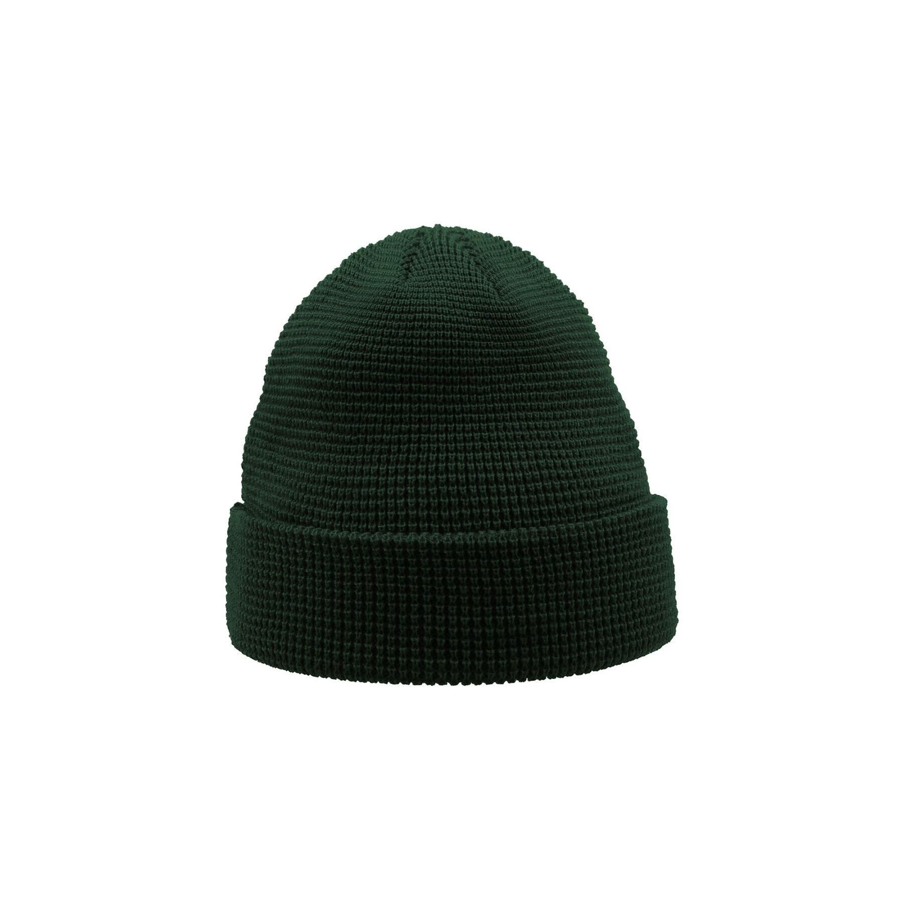 ATLANTIS Blog Waffle Beanie (Bottle Green)