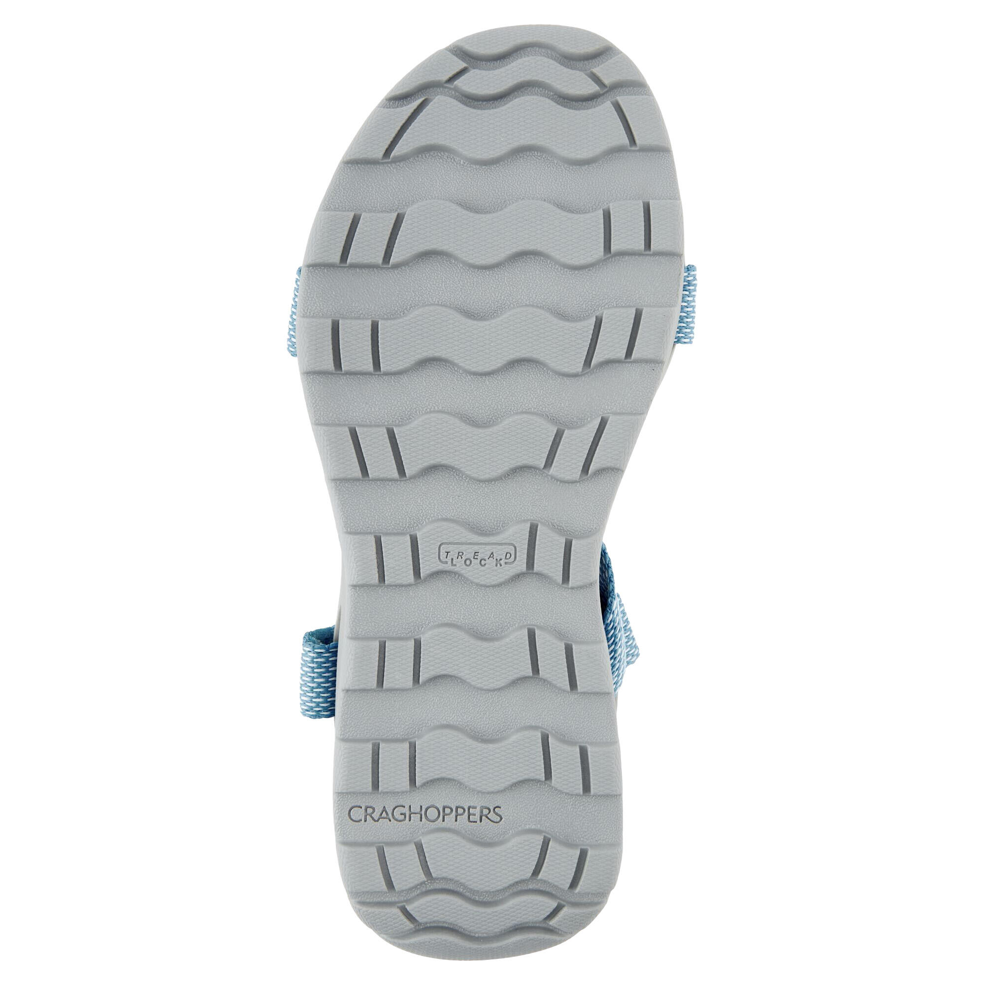 Lady Locke Sandali Donna Grigio Nuvola, Harbour Blue 4/5