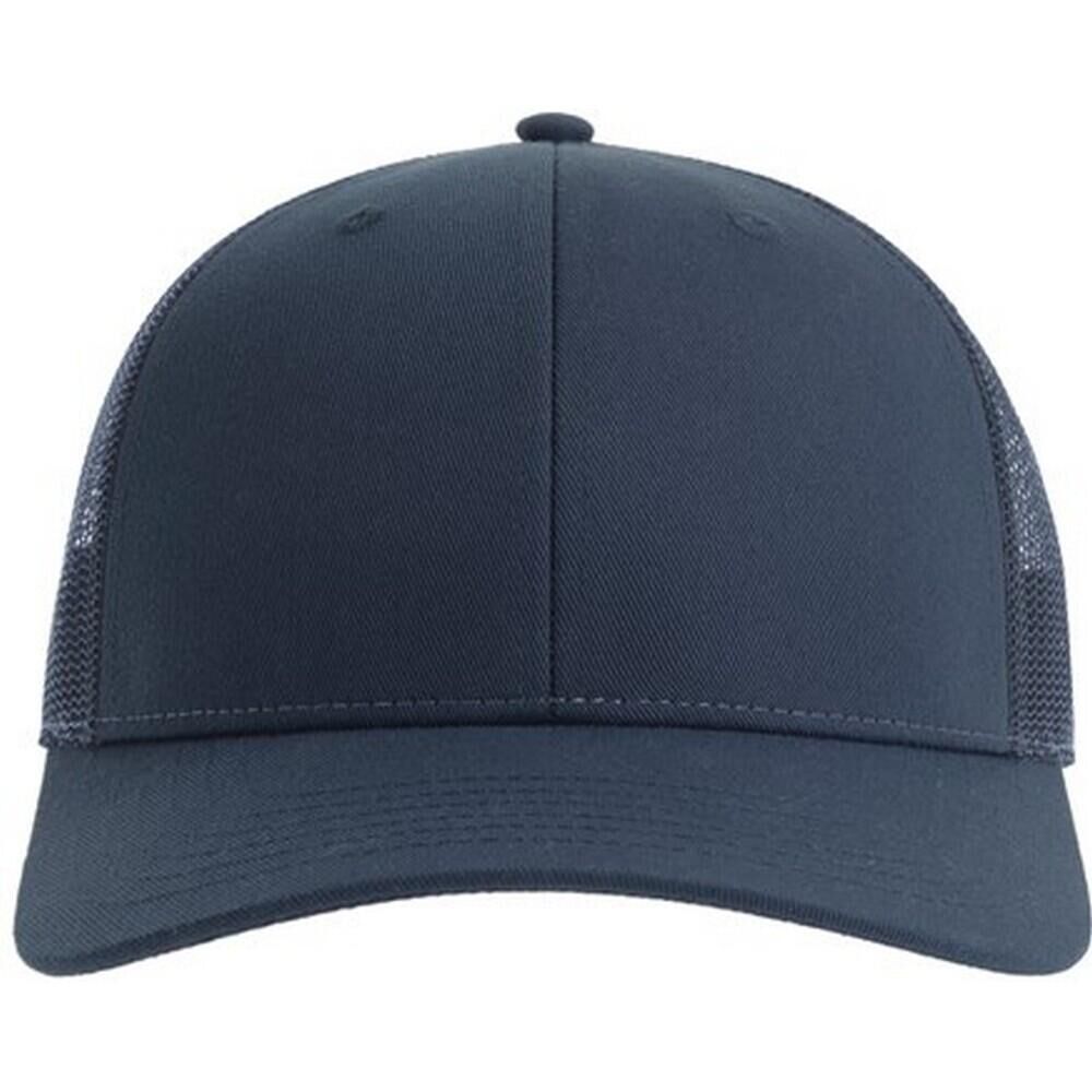 ATLANTIS Unisex Adult Bryce 5 Panel Trucker Cap (Navy)