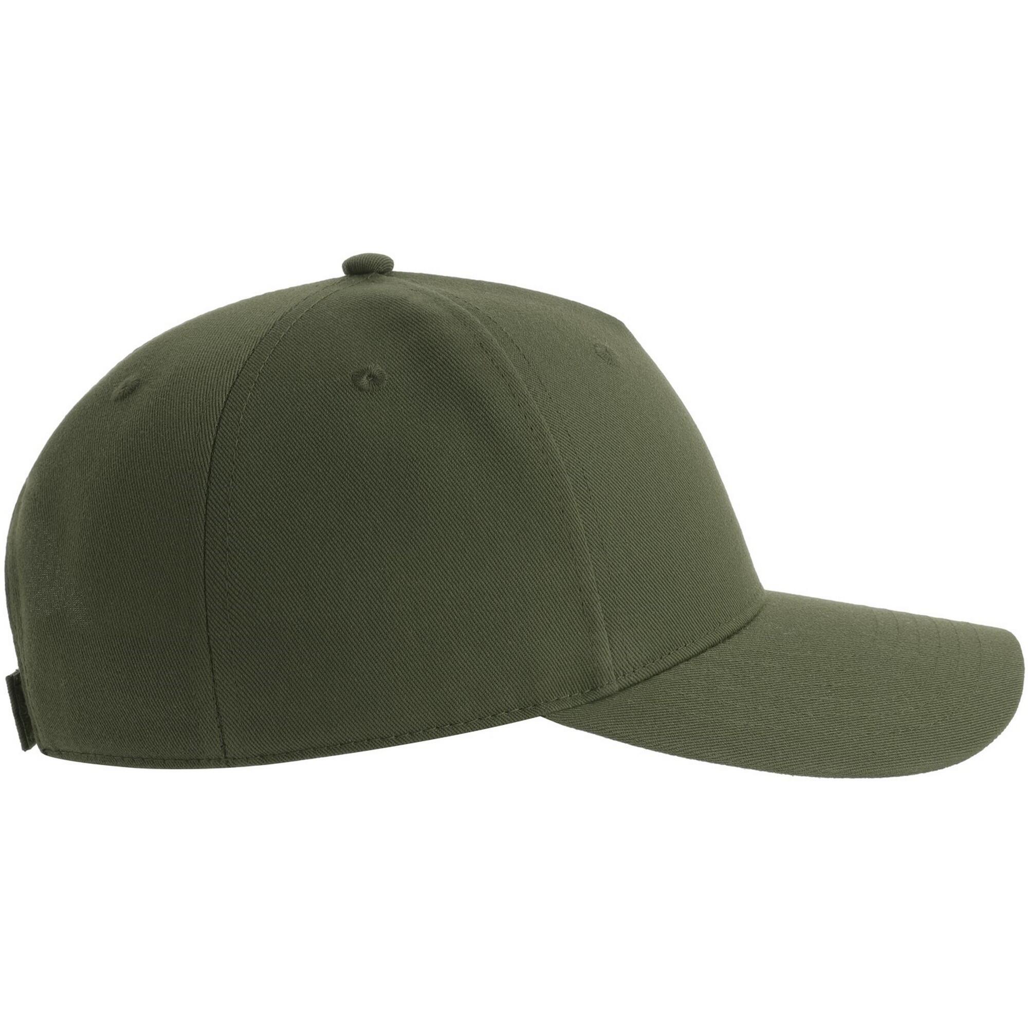 Unisex Adult Fiji Recycled Polyester Cap (Olive) 1/3