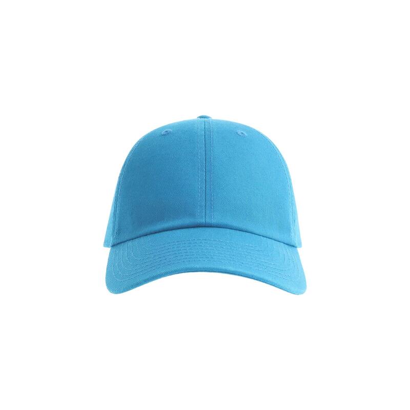 Dad Hat Baseballkappe mit 6 Paneelen Damen und Herren Hellblau