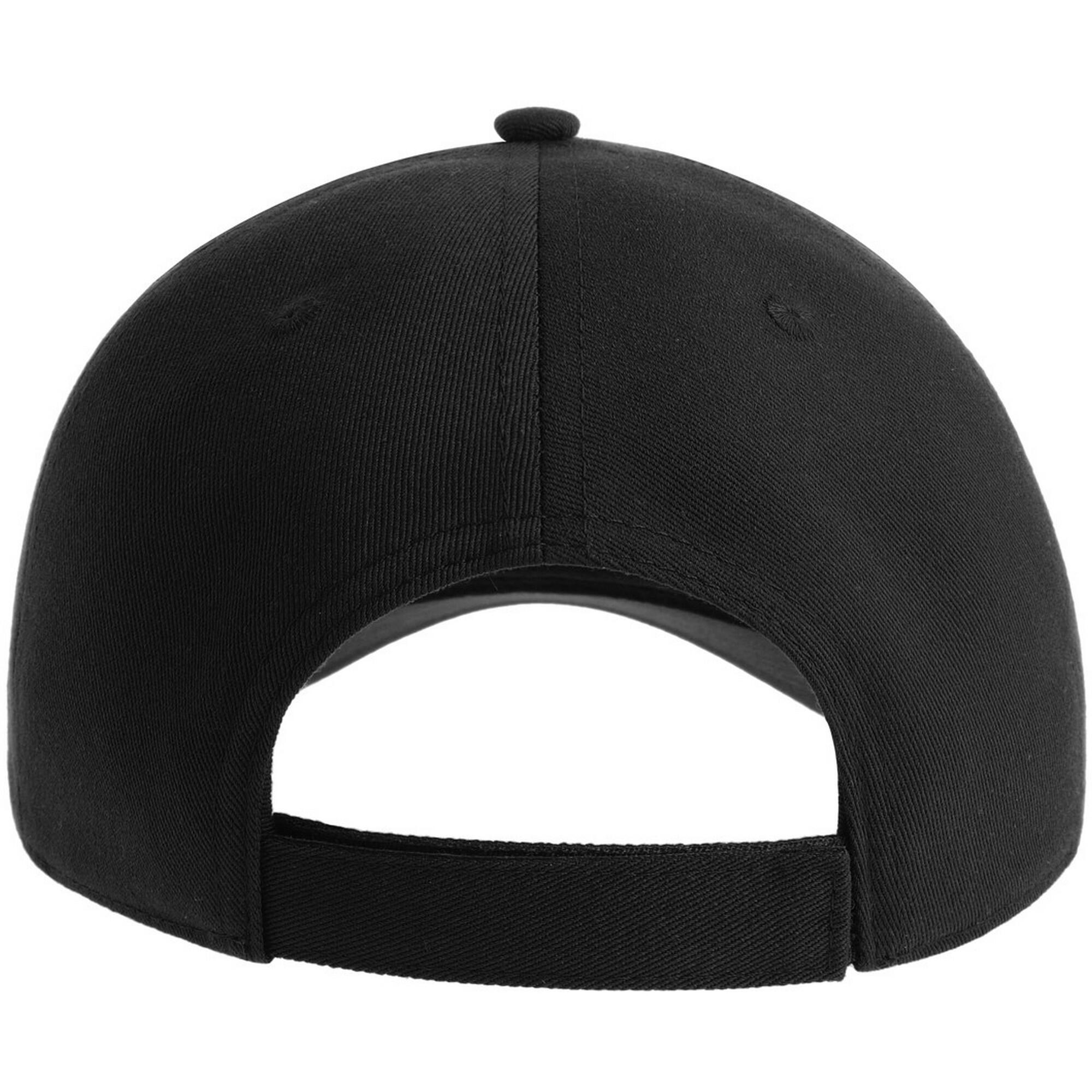 Unisex Adult Fiji Recycled Polyester Cap (Black) 2/3