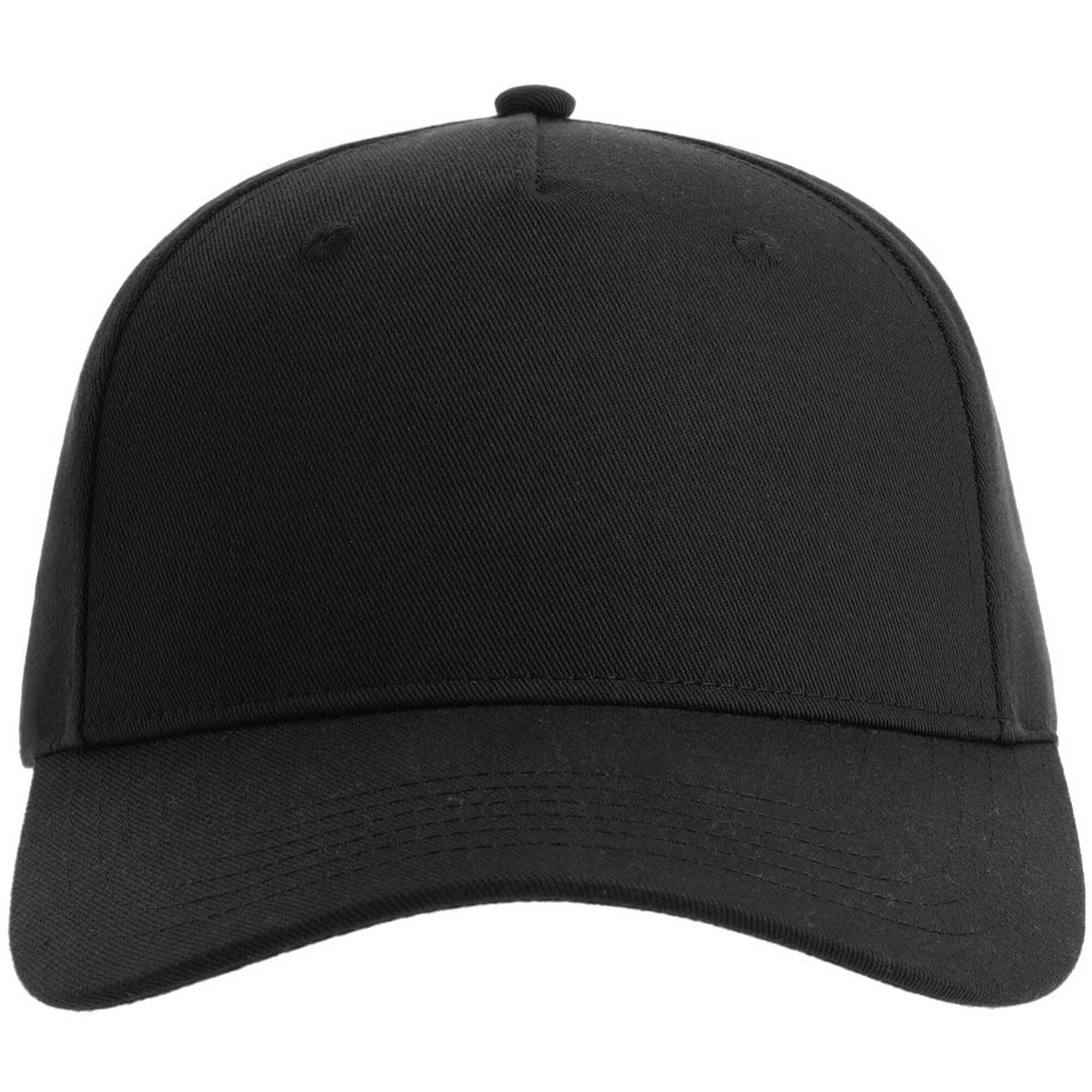 Unisex Adult Fiji Recycled Polyester Cap (Black) 1/3