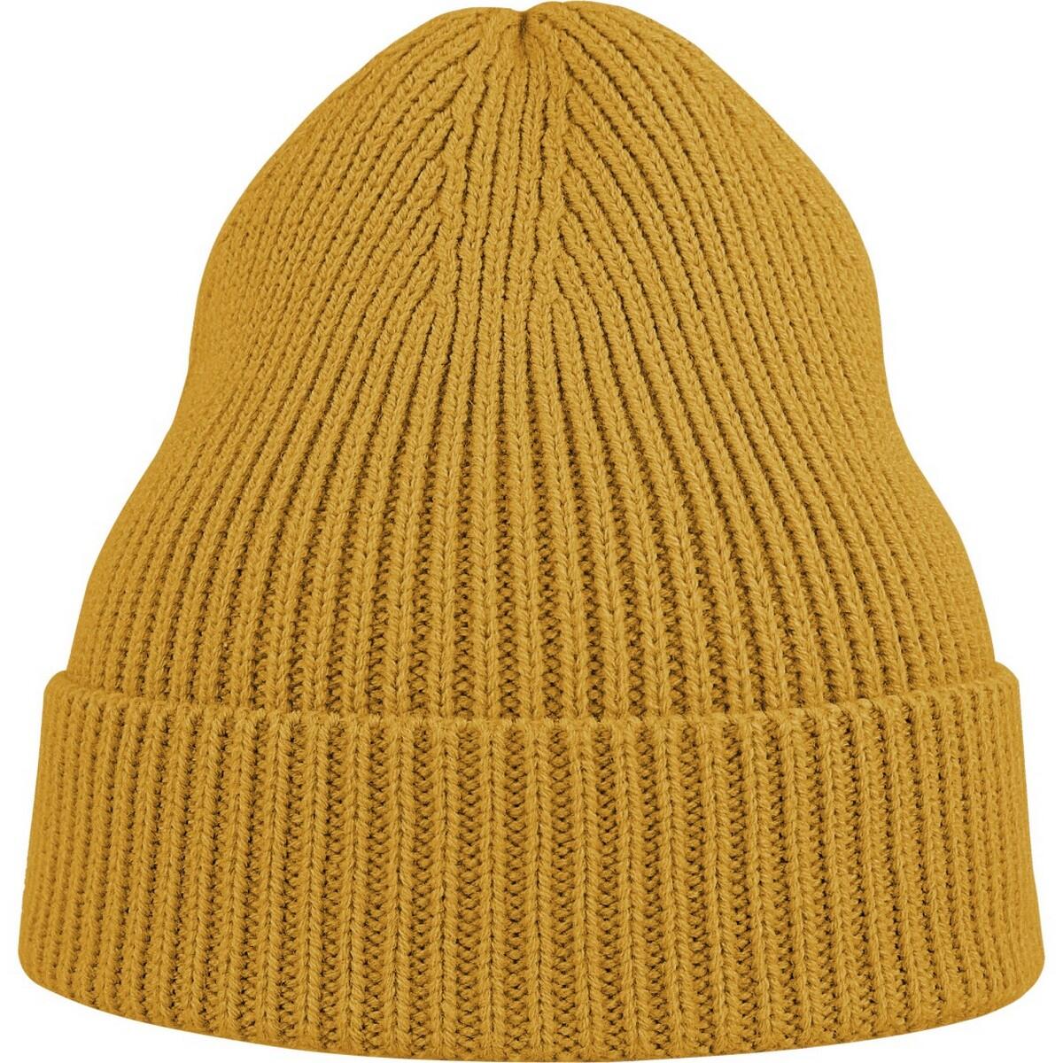 ATLANTIS Unisex Adult Andy Recycled Polyester Beanie (Mustard)