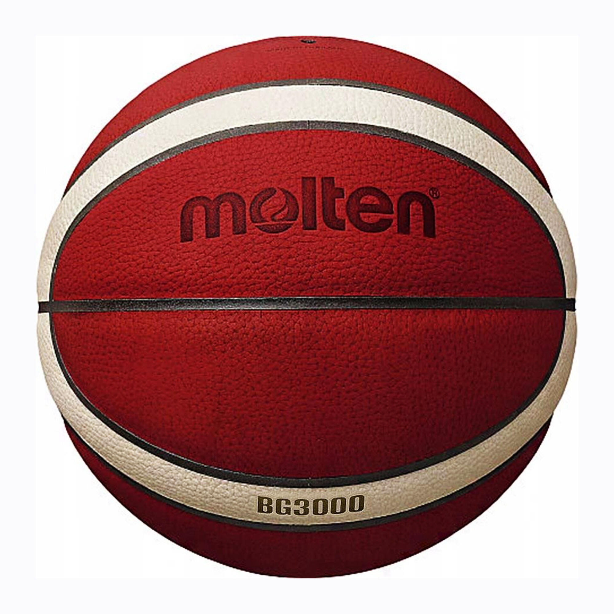 Ballon De Basket BG3000 (Marron / Blanc / Noir) 2/3
