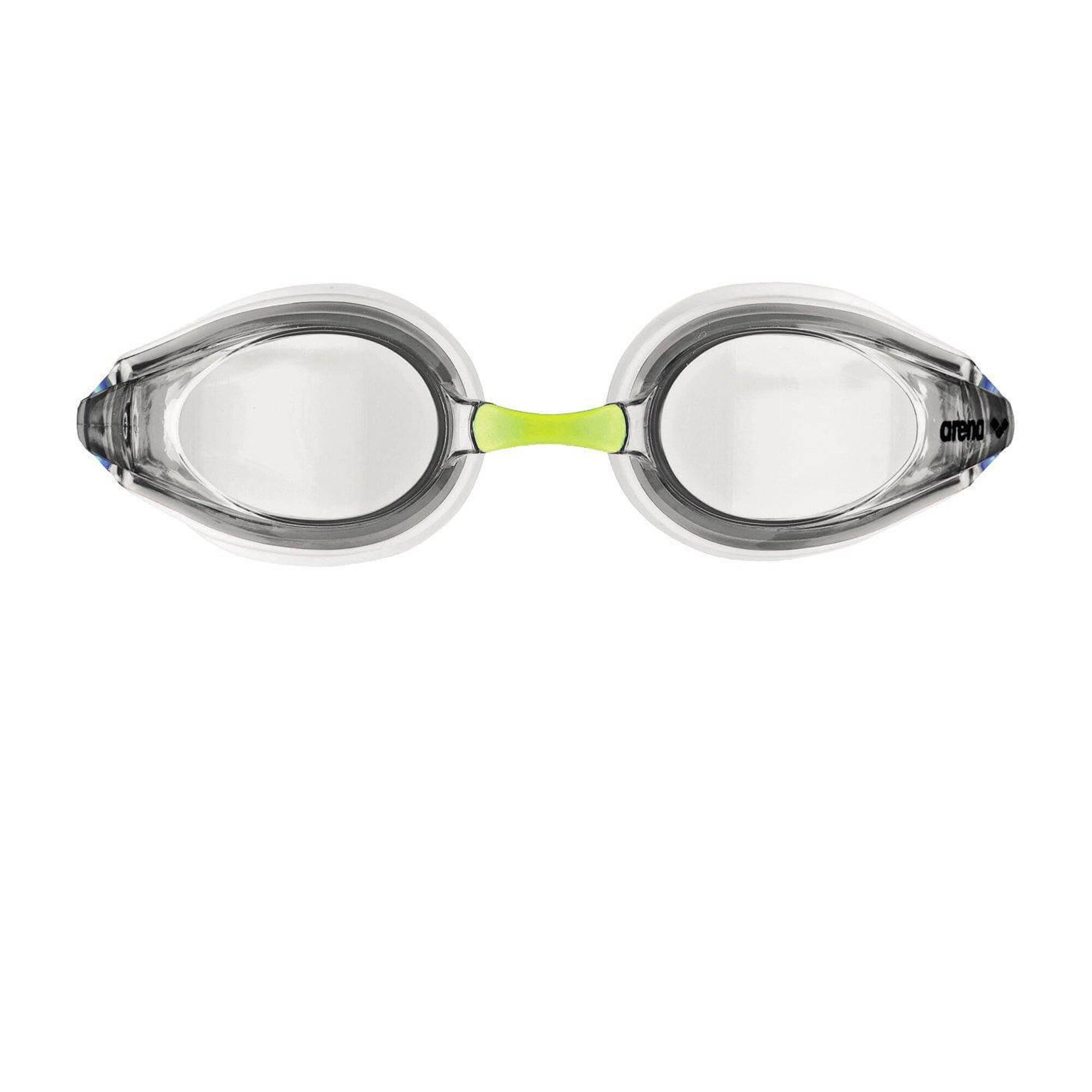 TRACKS Adult Swim Goggles (White / Clear / Blue)