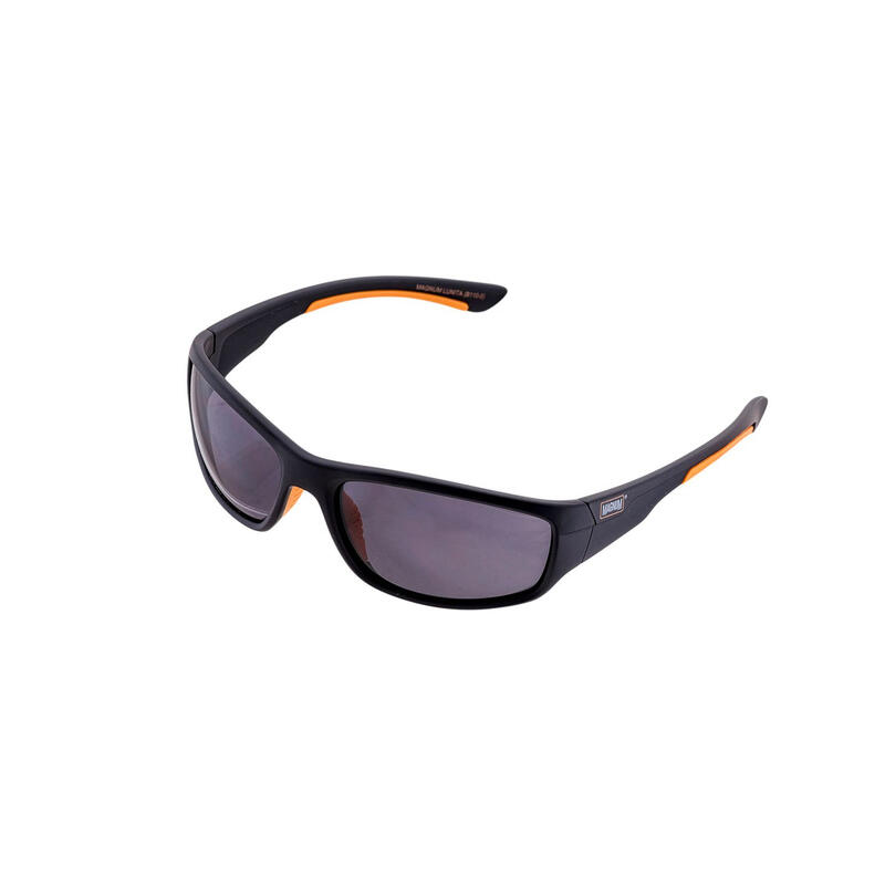Lunita zonnebril voor volwassenen (Zwart/Oranje)