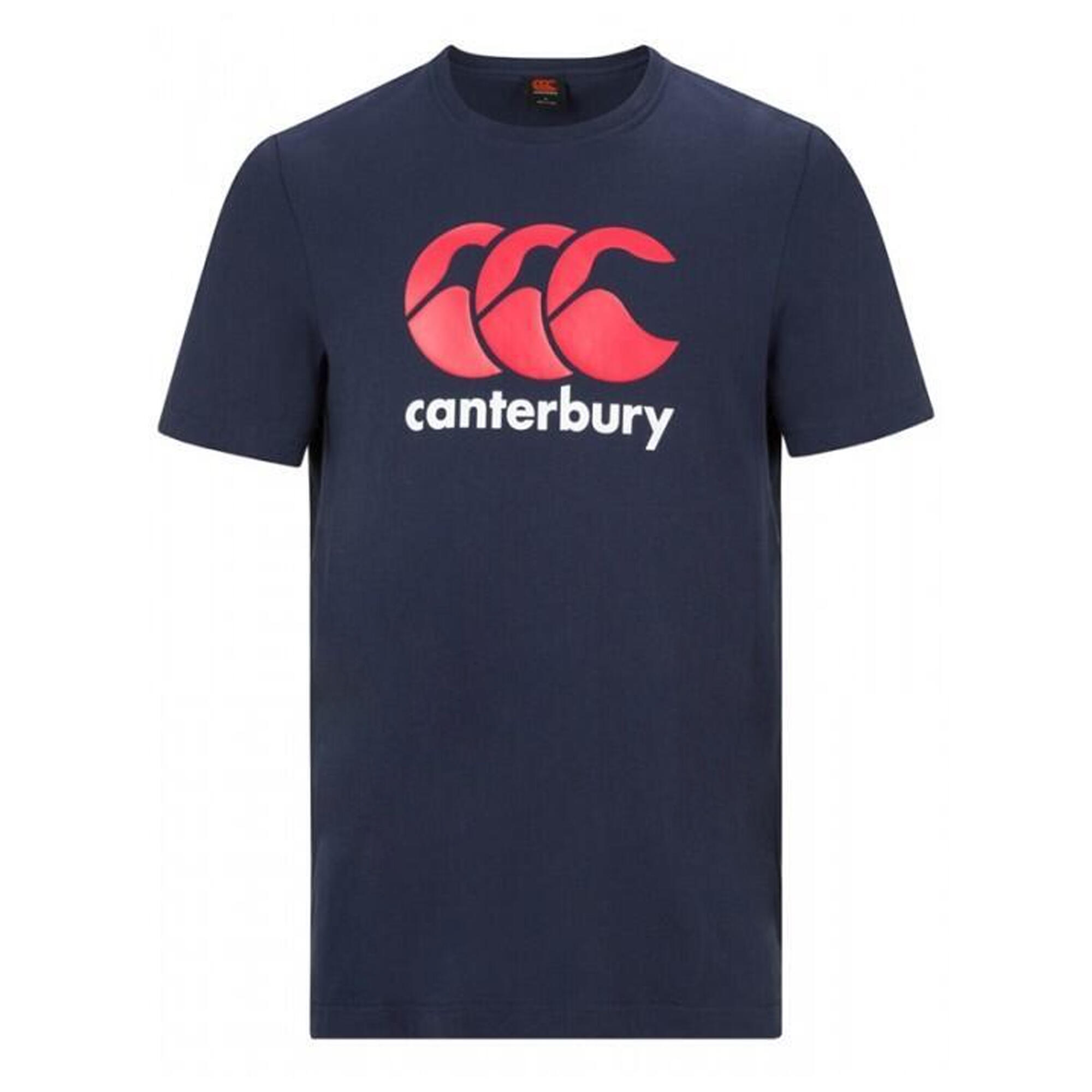CANTERBURY Mens CCC Logo TShirt (Navy/Red/White)
