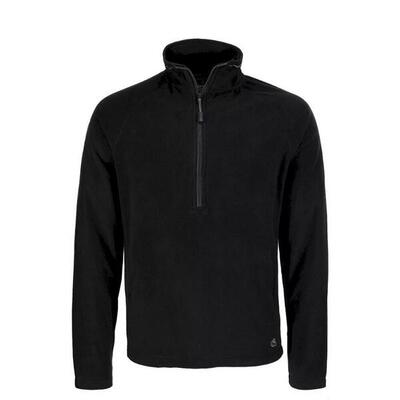 Heren expert corey 200 fleece top (zwart)