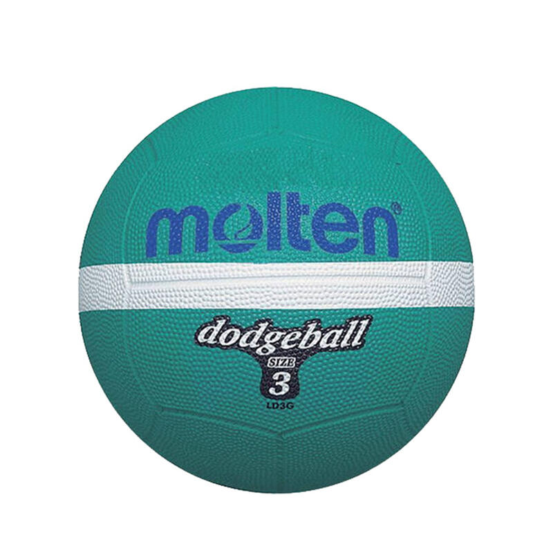 Ballon de dodgeball (Vert / Blanc)