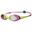 "Spider" Schwimmbrille für Kinder Limone/Fuchsie/Weiß