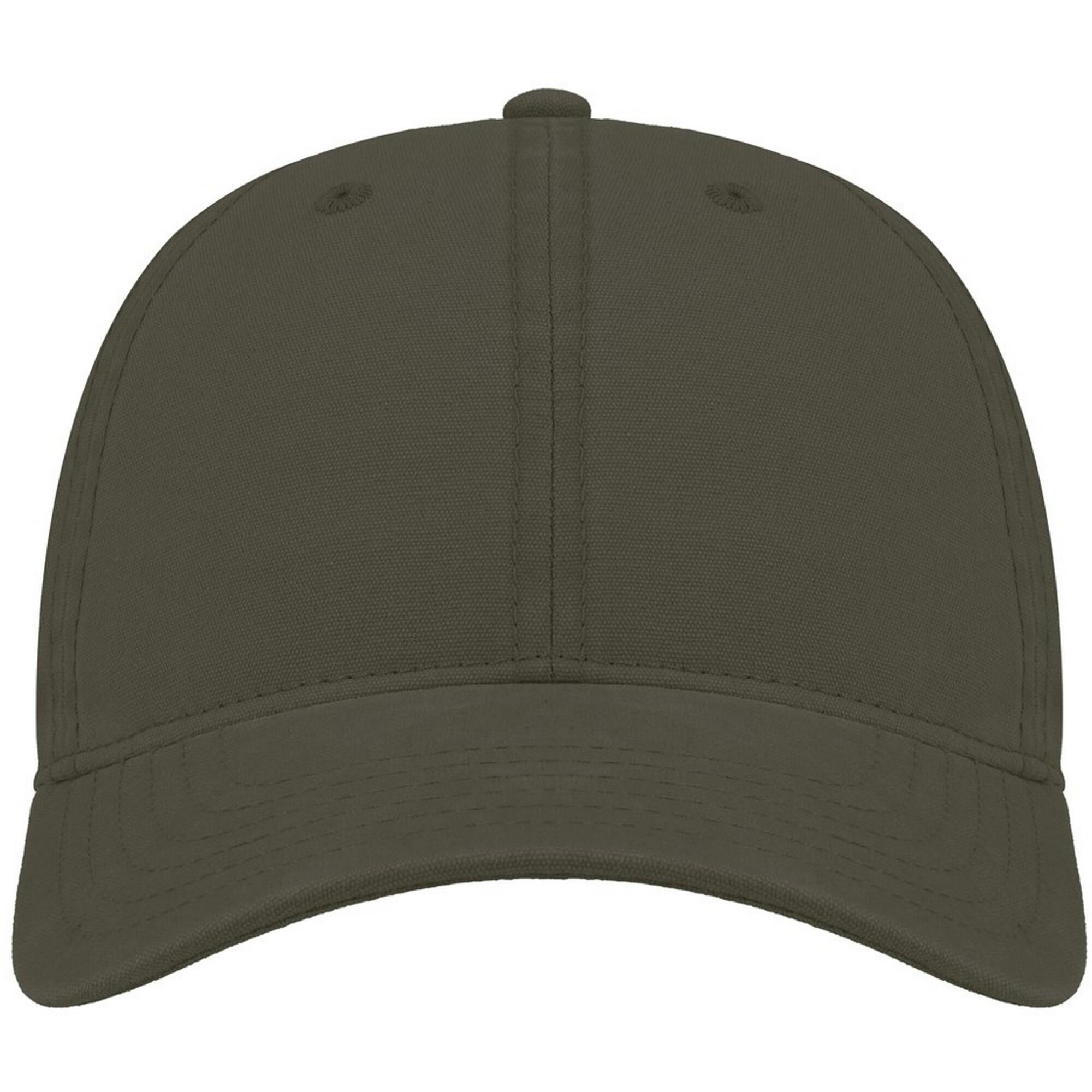 ATLANTIS Groovy Canvas 6 Panel Cap (Olive)