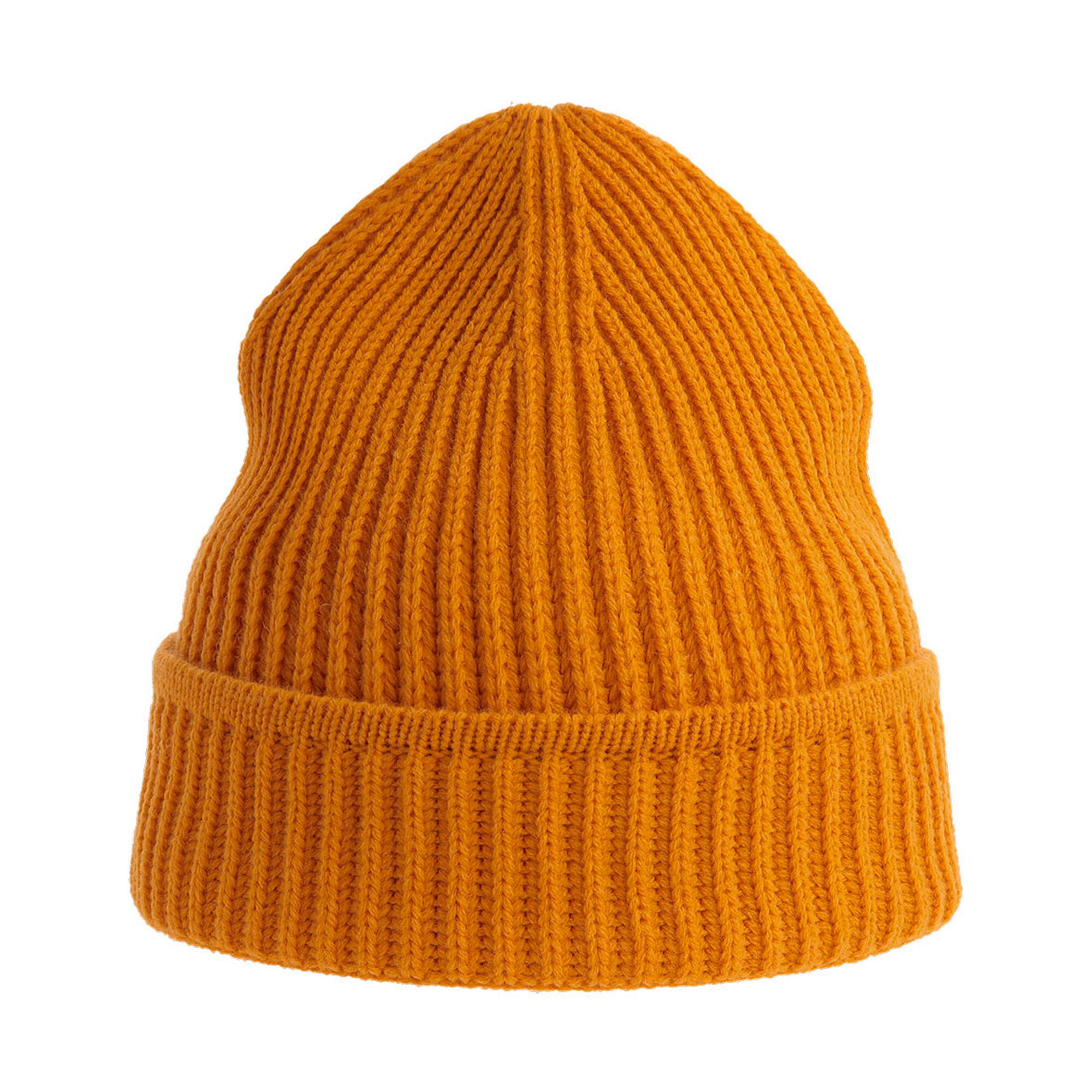 ATLANTIS Unisex Adult Maple Ribbed Recycled Beanie (Mustard)