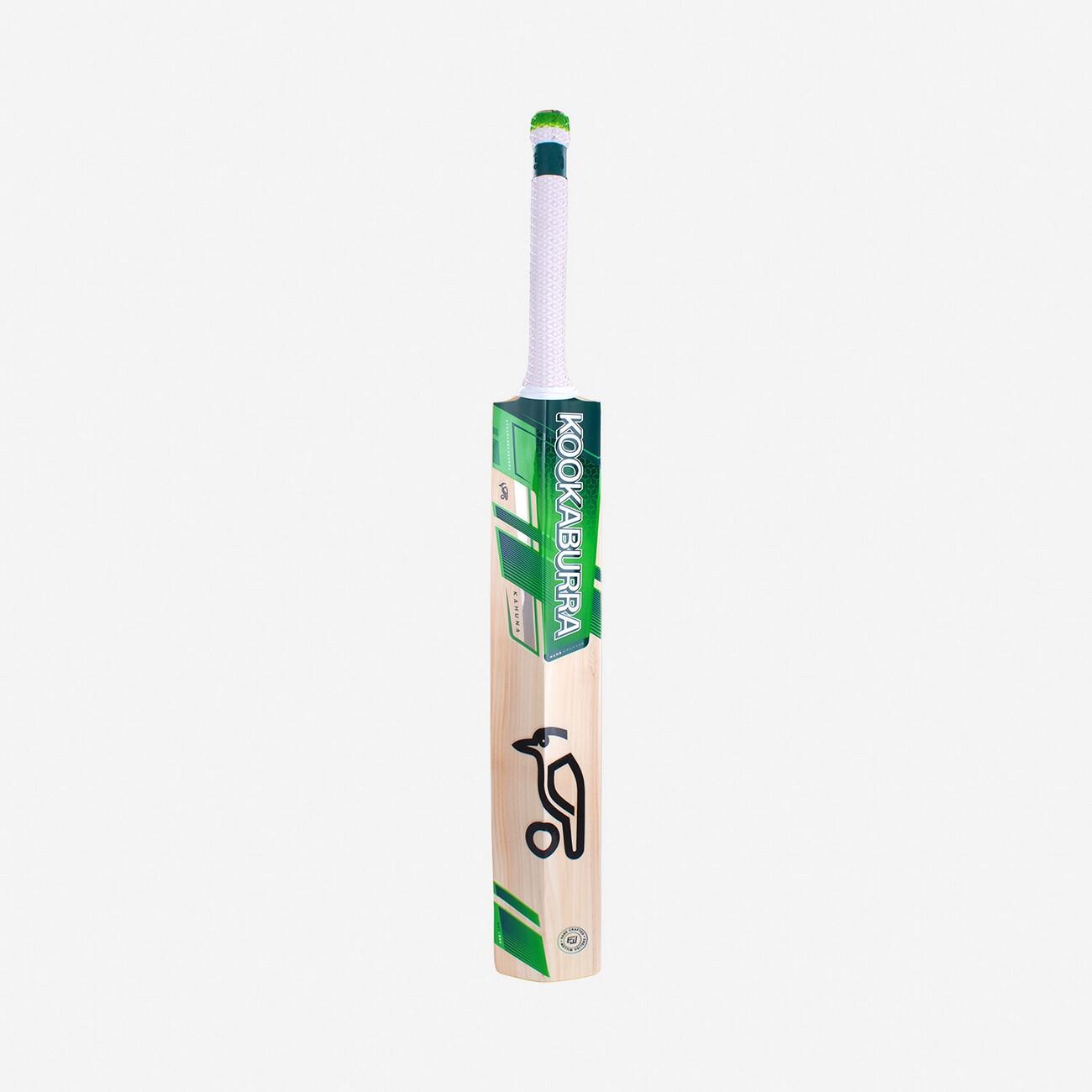 Unisex Adult Kahuna 7.1 2023 Cricket Bat (Beige/Green/White) 2/3