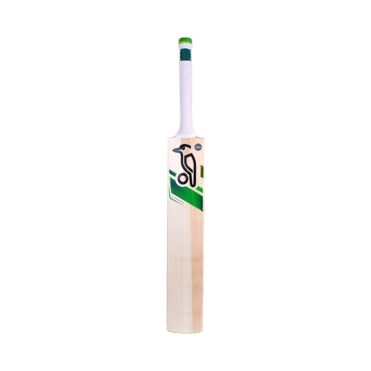 Unisex Adult Kahuna 7.1 2023 Cricket Bat (Beige/Green/White) 1/3