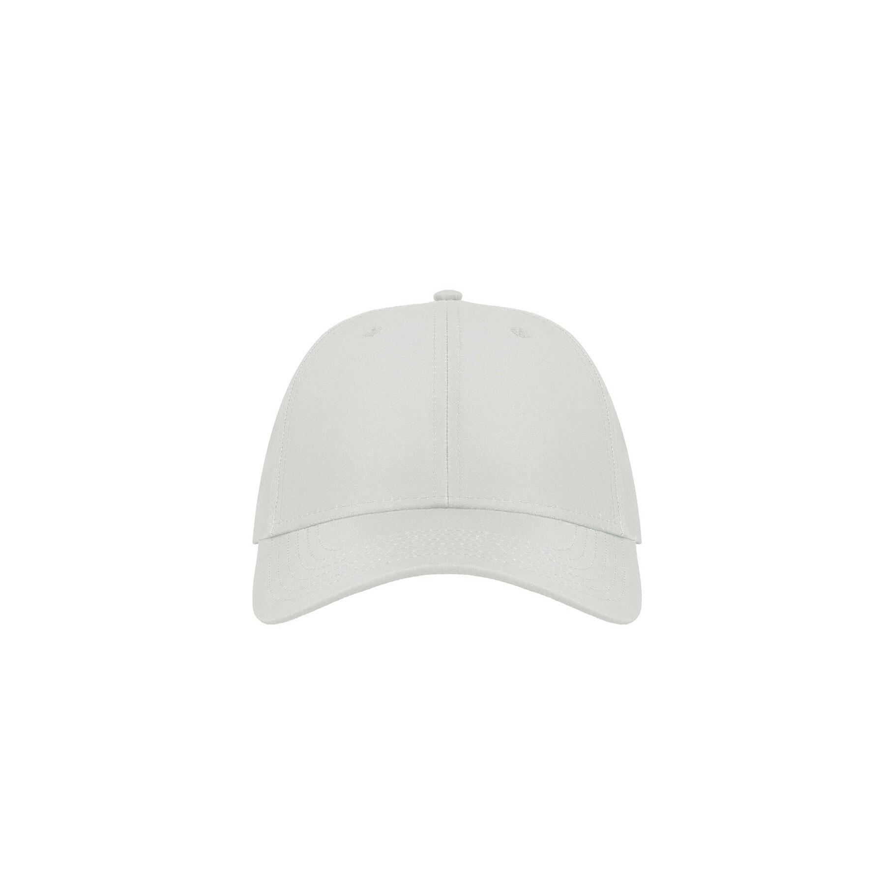 Recy Feel Recycled Twill Cap (White) 3/3