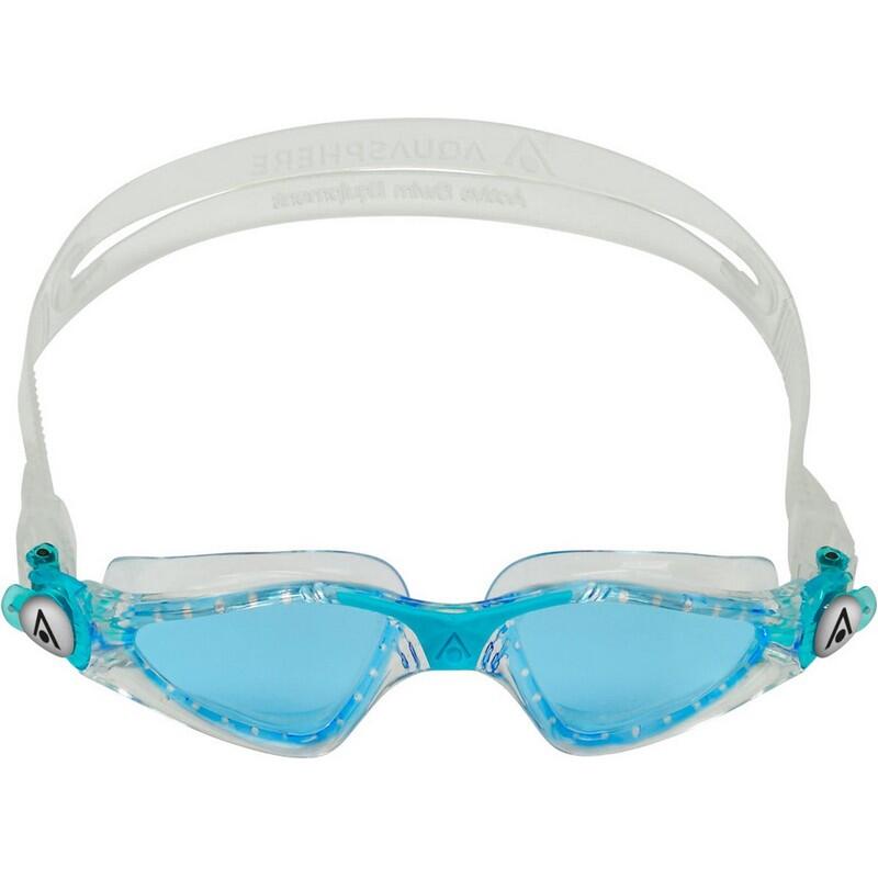 "Kayenne" Schwimmbrille für Kinder Transparent/Aquablau