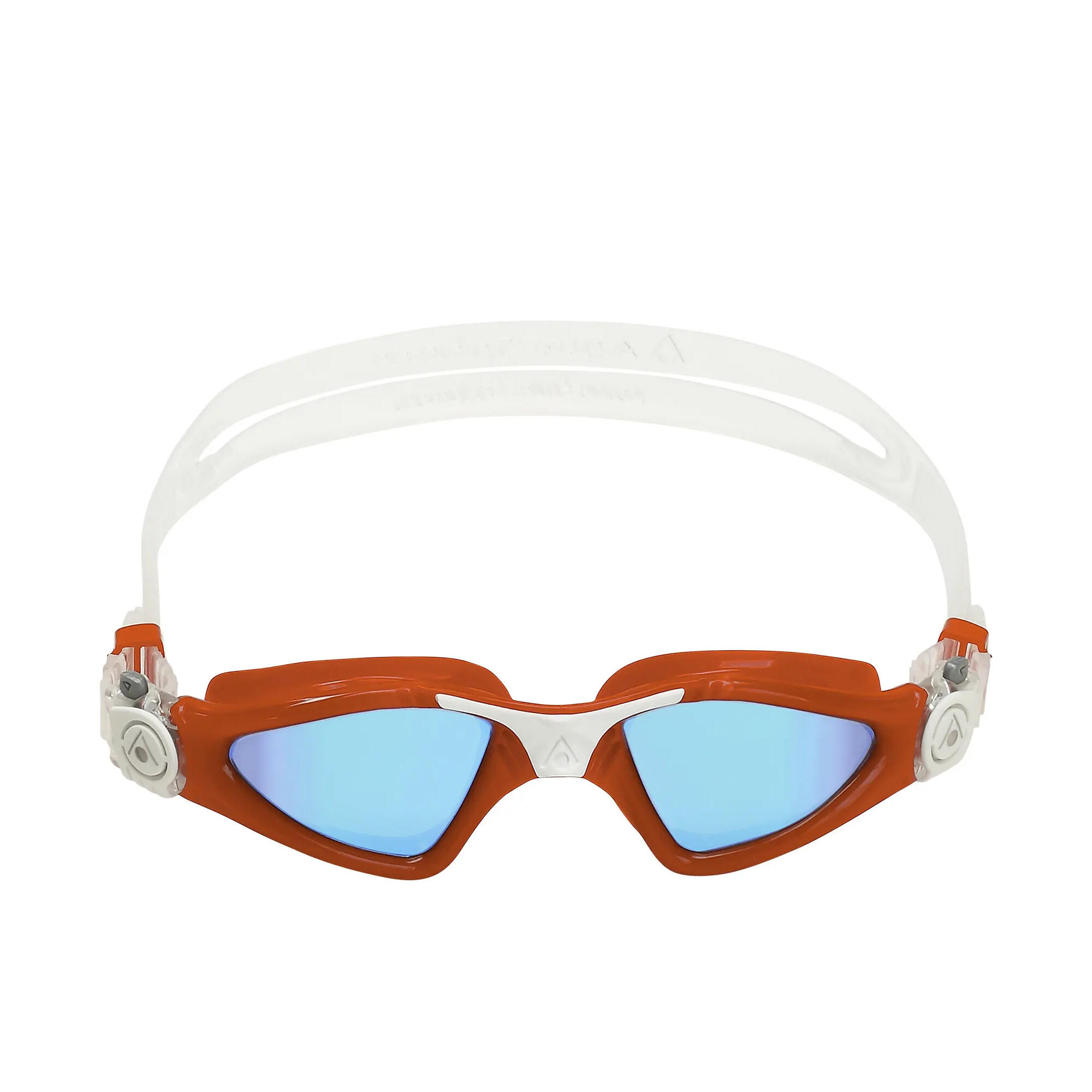 KAYENNE Adult Swim Goggles (Red / White / Blue)