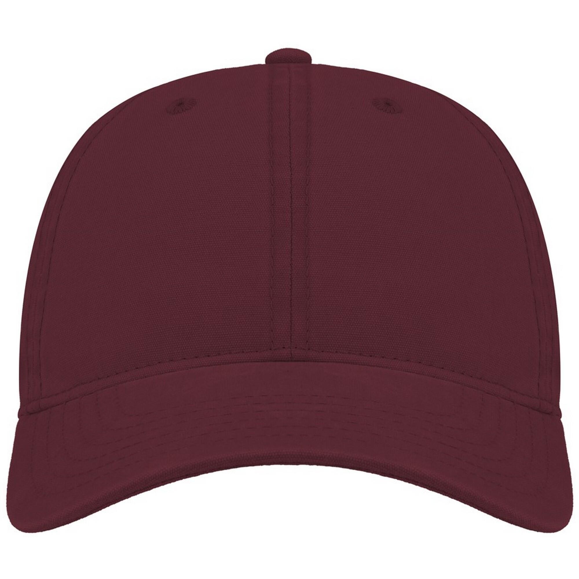 ATLANTIS Groovy Canvas 6 Panel Cap (Burgundy)