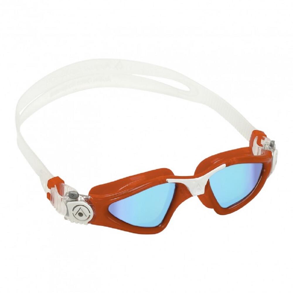 KAYENNE Adult Swim Goggles (Red / White / Blue)