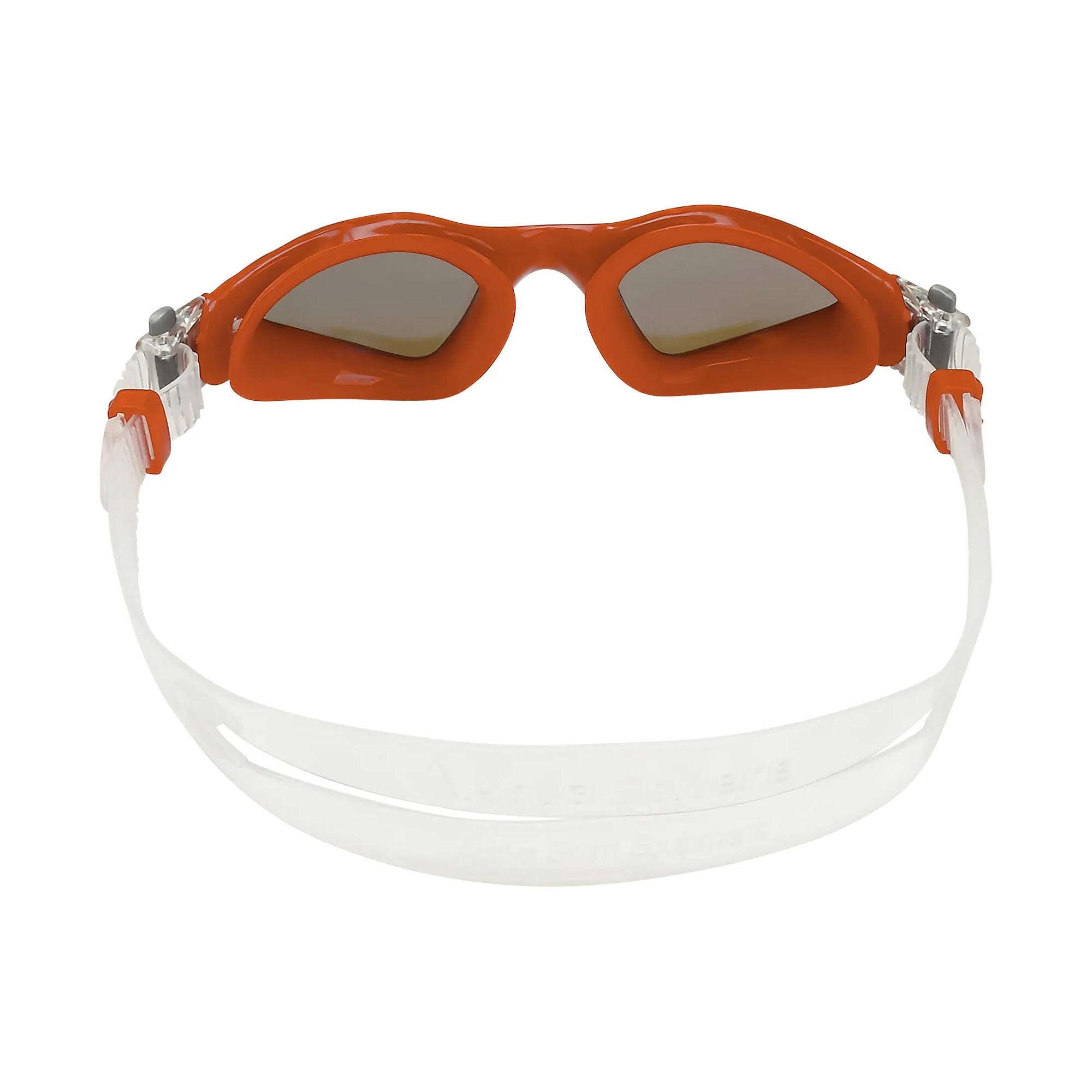 KAYENNE Adult Swim Goggles (Red / White / Blue)