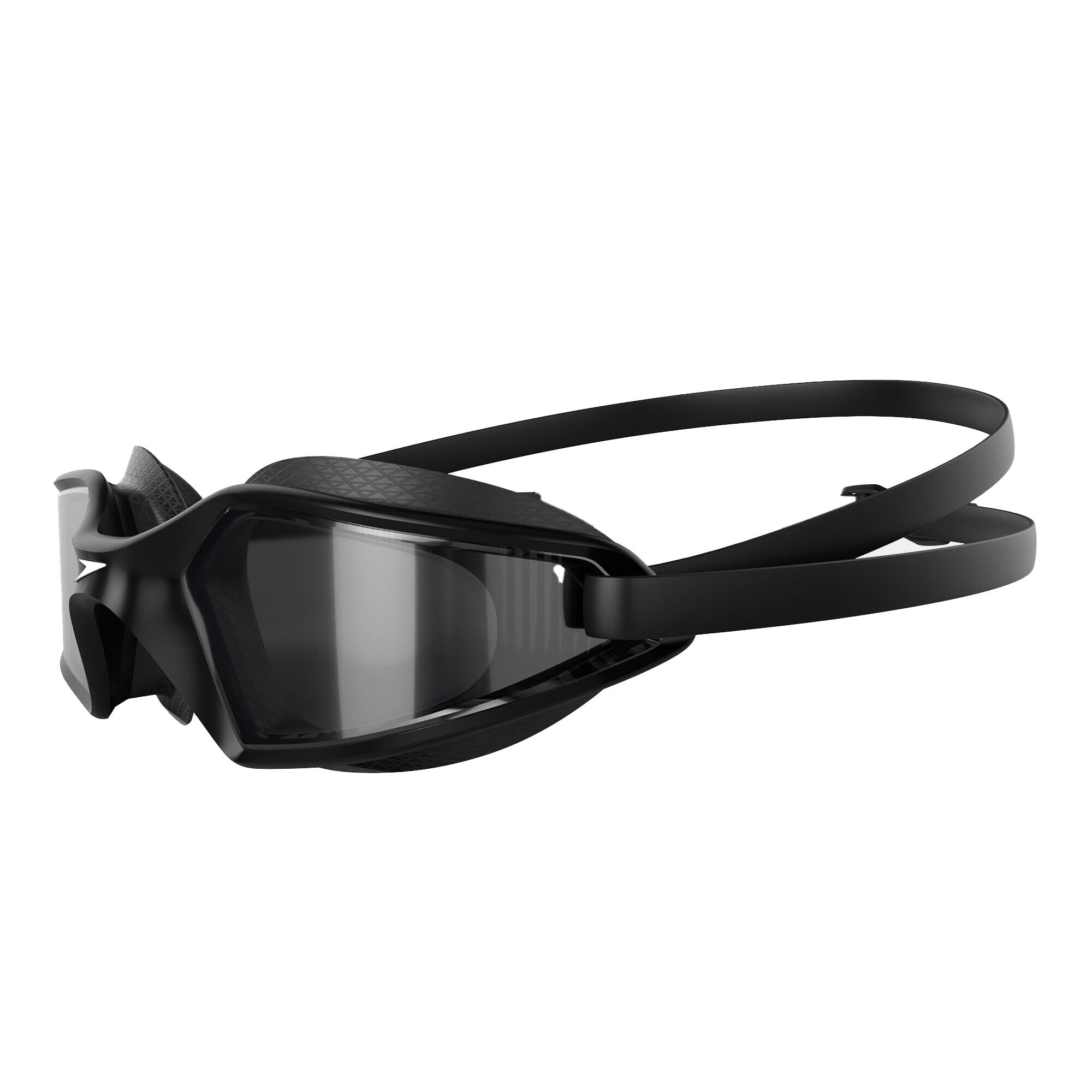 "Hydropulse" RauchGrau Schwimmbrille für HerrenDamen Unisex Damen und Herren 3/4