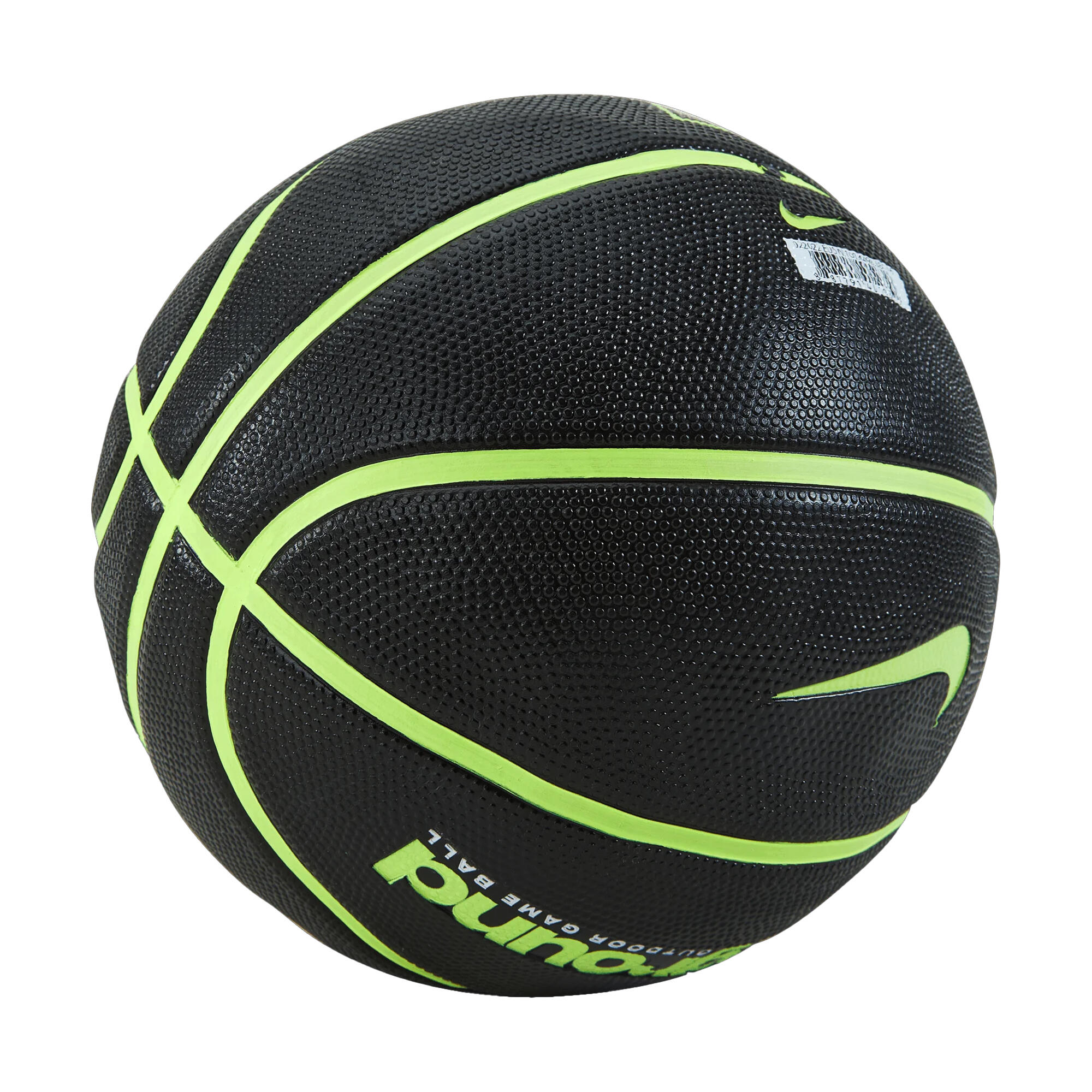 Pallone da basket EVERYDAY PLAYGROUND (nero / verde fluorescente)