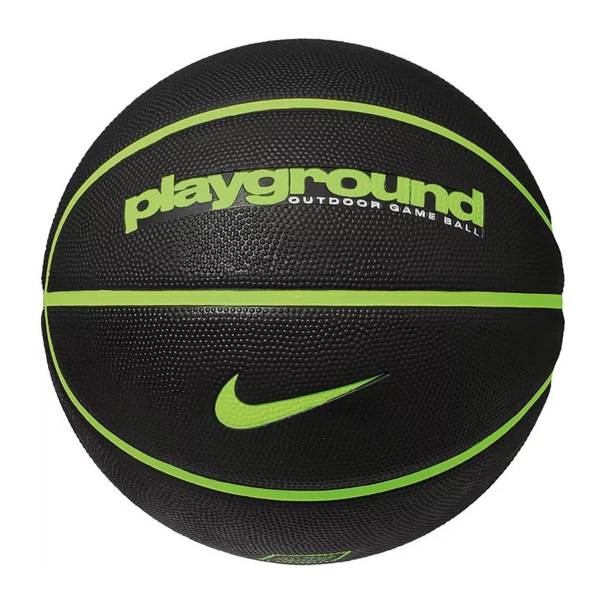 Pallone da basket EVERYDAY PLAYGROUND (nero / verde fluorescente)