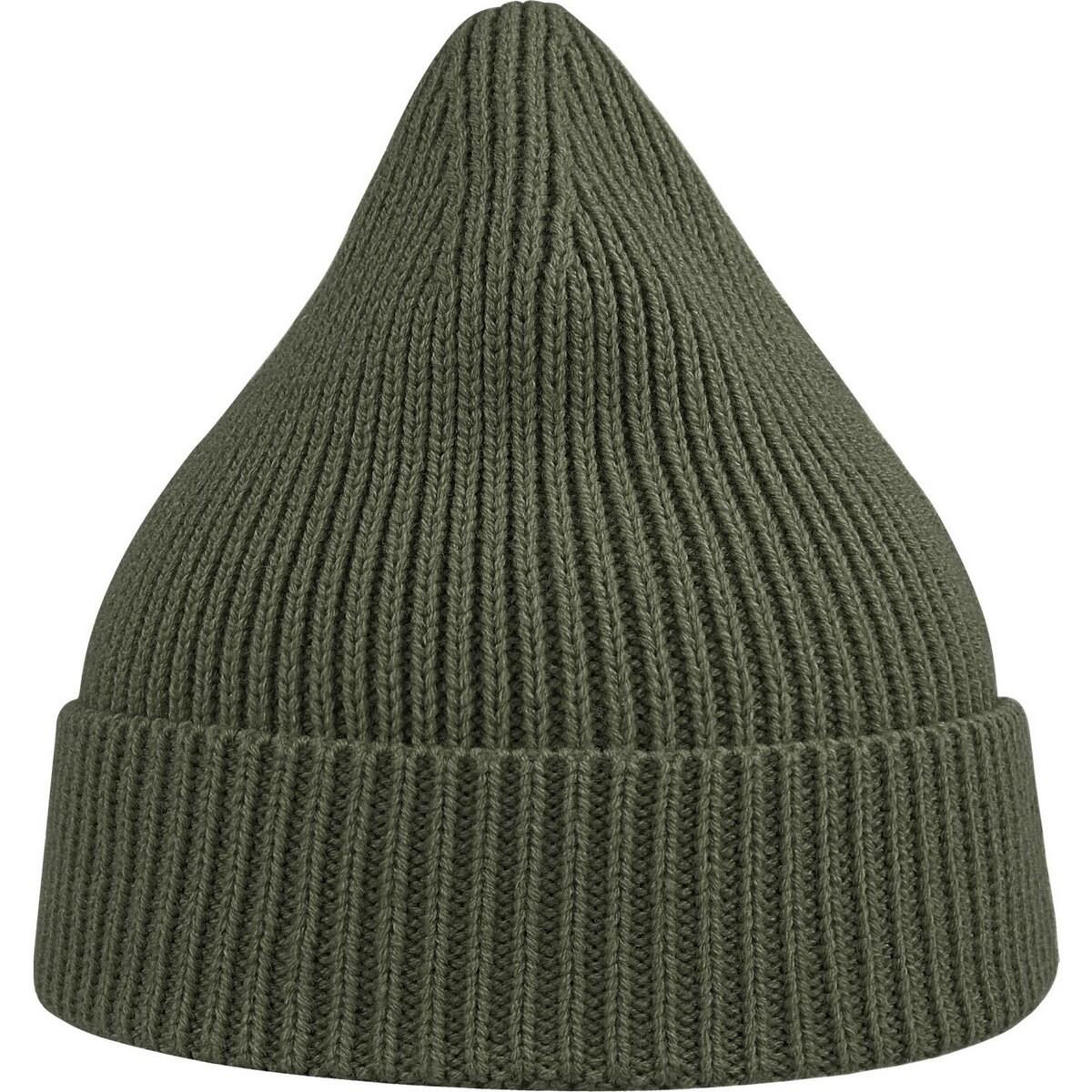 Unisex Adult Andy Recycled Polyester Beanie (Olive) 2/3