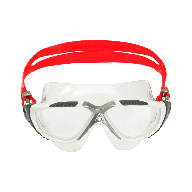 Lunettes de natation VISTA Adulte (Rouge / Blanc)