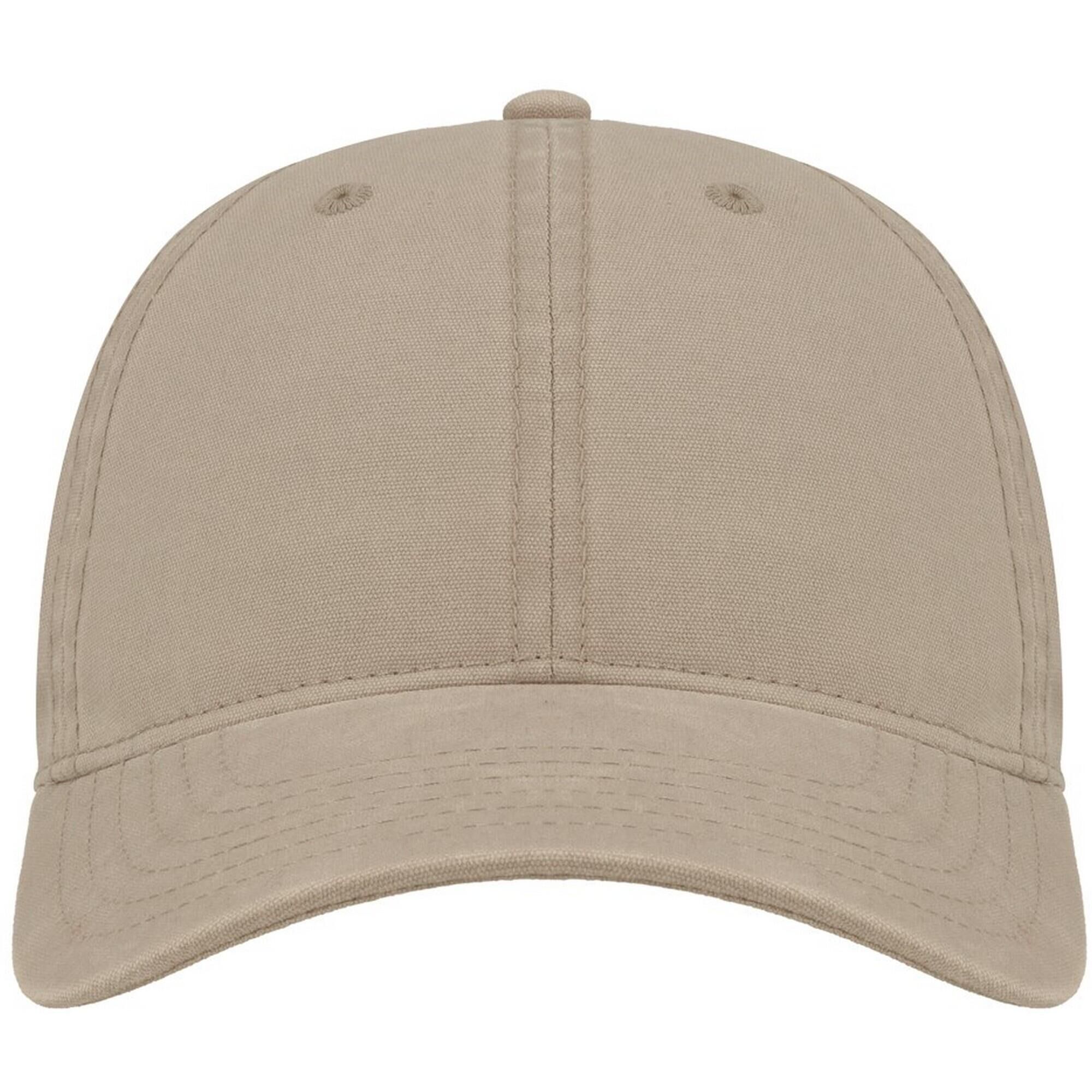 ATLANTIS Groovy Canvas 6 Panel Cap (Stone)